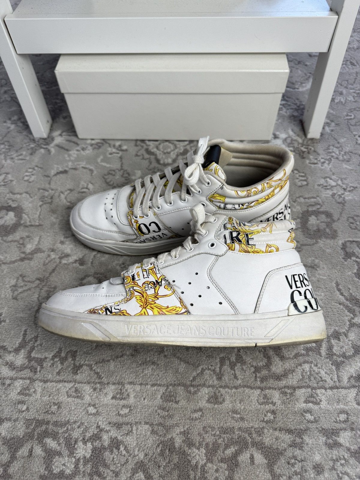 Designer × Versace × Versace Jeans Couture Versace Jeans Couture shoes sneakers US 9.5 designer luxury Size US 9.5 / EU 42-43 - 1 Thumbnail