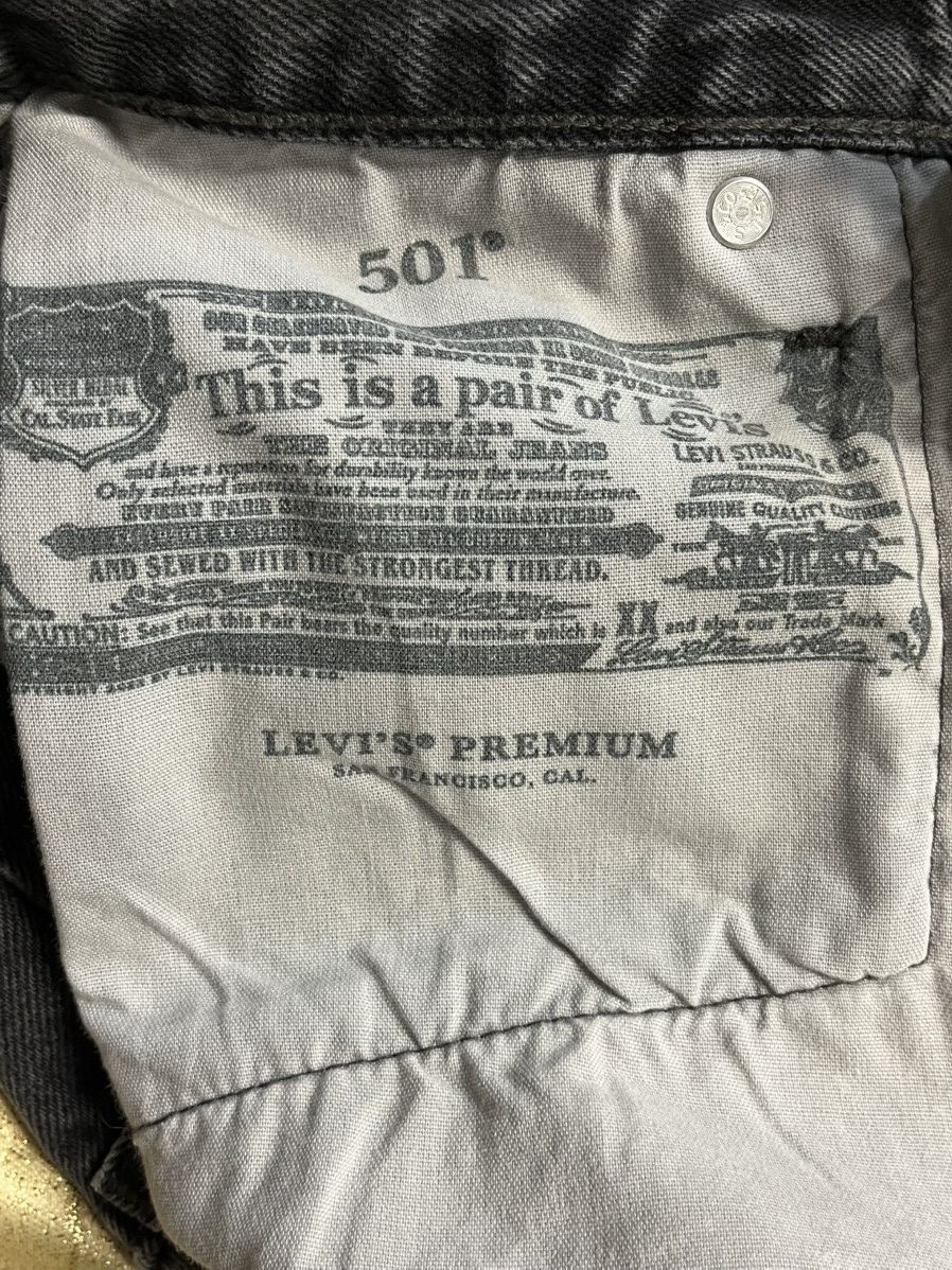 Levi's × Vintage Bedazzled Black Levi jeans Size 26" / US 2 / IT 38 - 6 Thumbnail