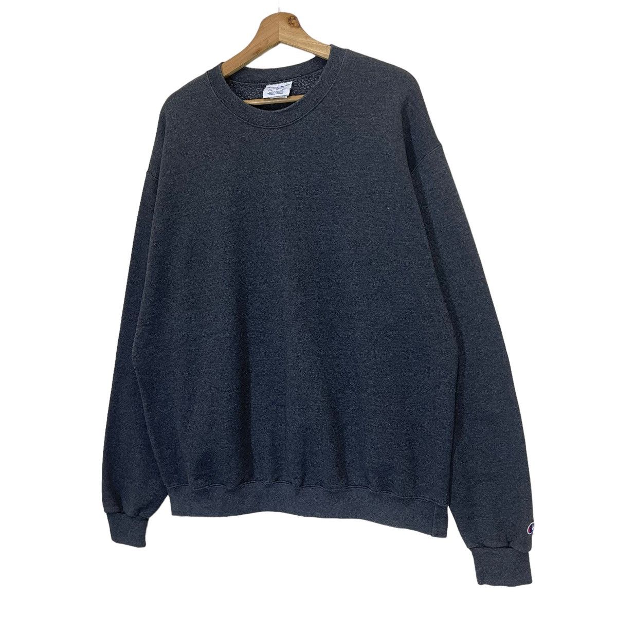 Champion Champion Plain Crewneck Sweatshirt Size US XL / EU 56 / 4 - 3 Thumbnail