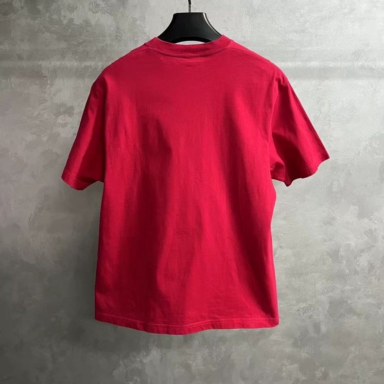 Other Balenciaga Red love letter logo pattern short sleeve Size US S / EU 44-46 / 1 - 2 Thumbnail