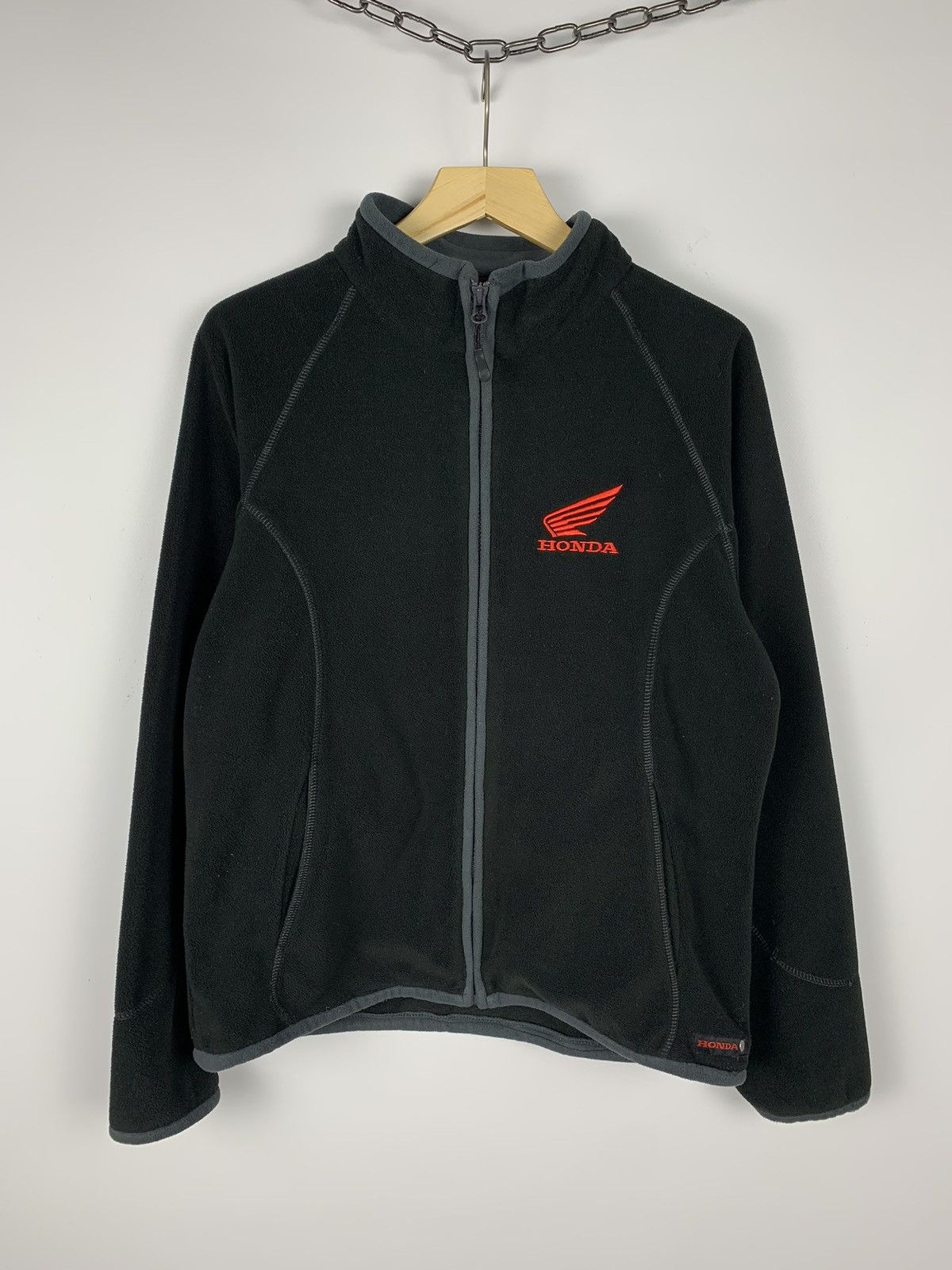 Honda Honda Racing Full Zip Sweatshirt Women’s Size 14 Black Size XL / US 12-14 / IT 48-50 - 1 Thumbnail