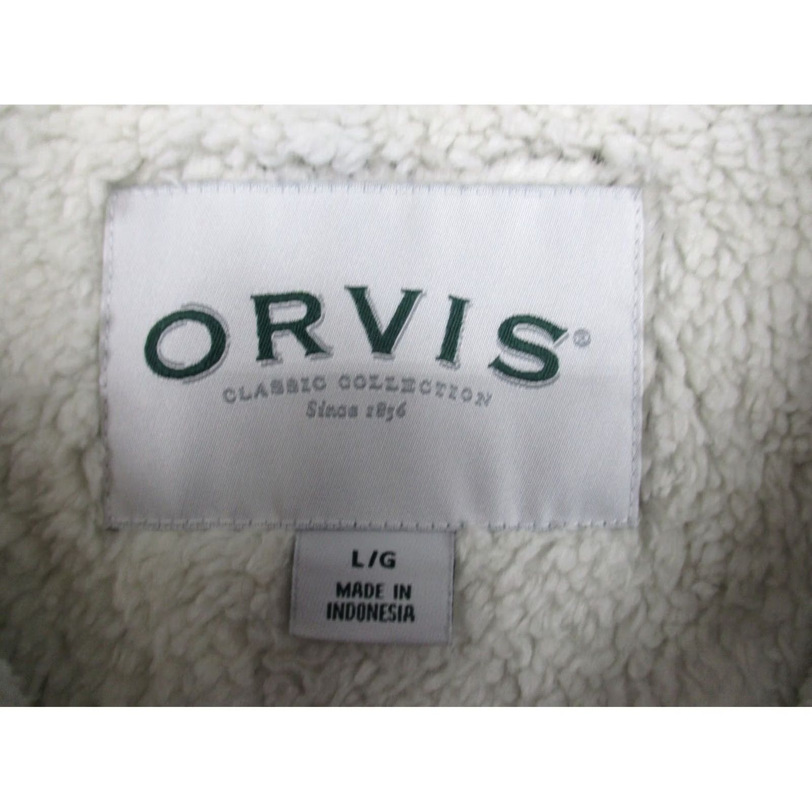 Orvis Orvis Pullover L Men's Sherpa Lined Blue 1/4 Zip Heavyweight Size US L / EU 52-54 / 3 - 5 Thumbnail