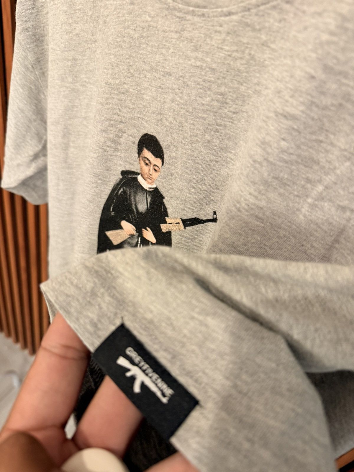 G59 Records $UICIDEBOY$ G59 ST MICHAEL T-SHIRT (OFFICIAL MERCH) Size US M / EU 48-50 / 2 - 3 Thumbnail