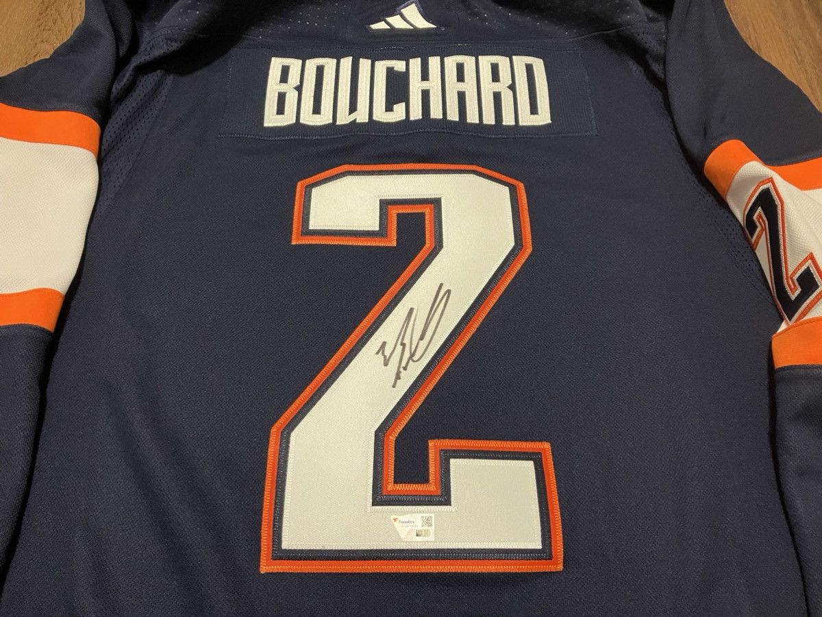 Adidas Edmonton Oilers Bouchard RR 2.0 Adidas NHL Hockey Jersey 54 Size US XL / EU 56 / 4 - 5 Thumbnail