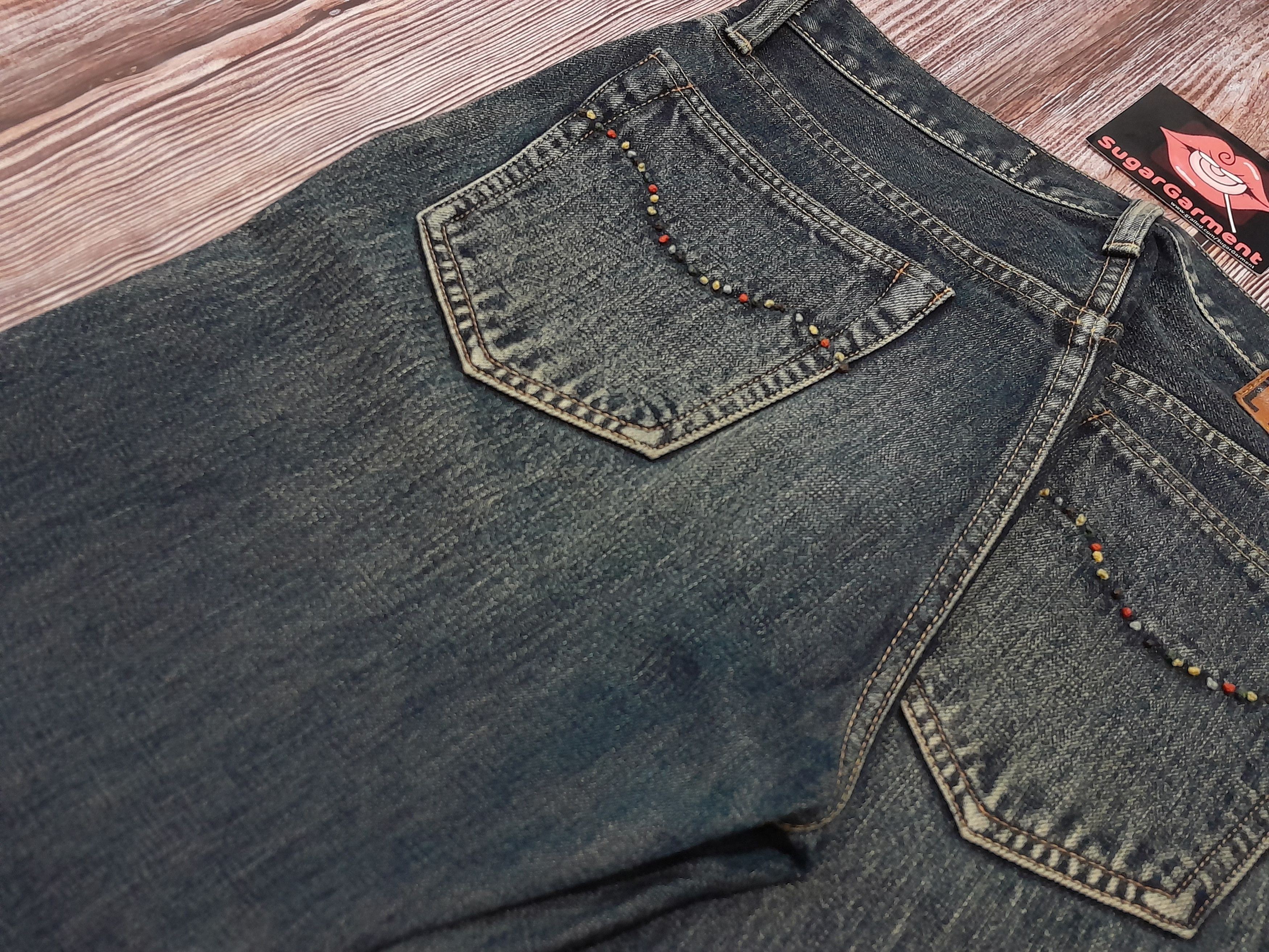 Kapital KAPITAL Jeans Flare Bell Bottom Bootcut Vintage Size US 31 - 18 Thumbnail