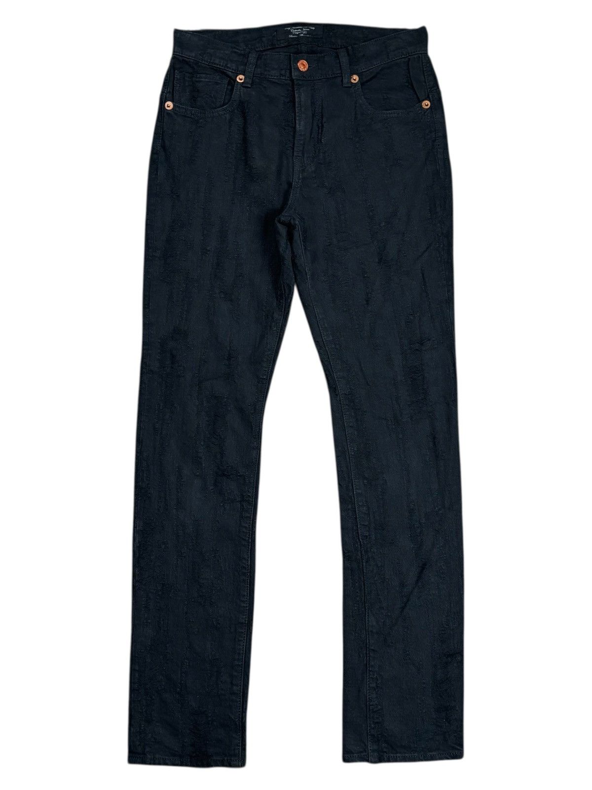 KMRii 2000s RNA INC - Crust Punk Denim Pants Size US 29 - 1 Thumbnail