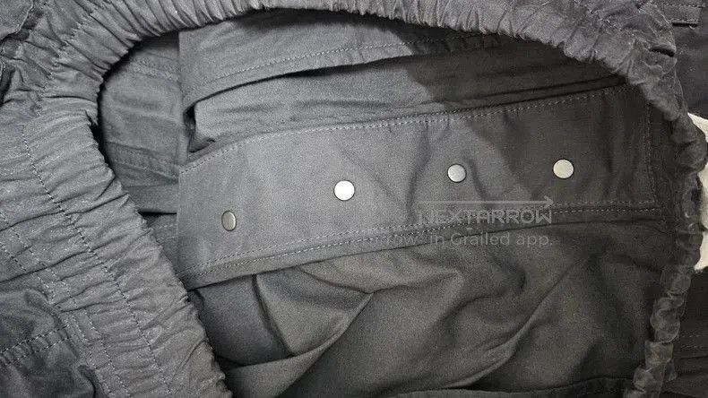 Rick Owens Rick Owens Black Cargo Shorts. Size US 32 / EU 48 - 4 Thumbnail