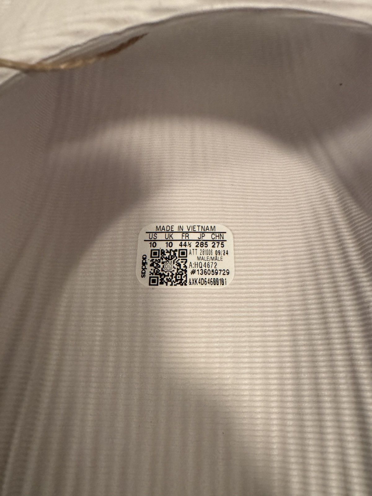 Adidas ADIDAS ADILETTE 22 SLIDES CRYSTAL WHITE Size US 10 / EU 43 - 7 Thumbnail