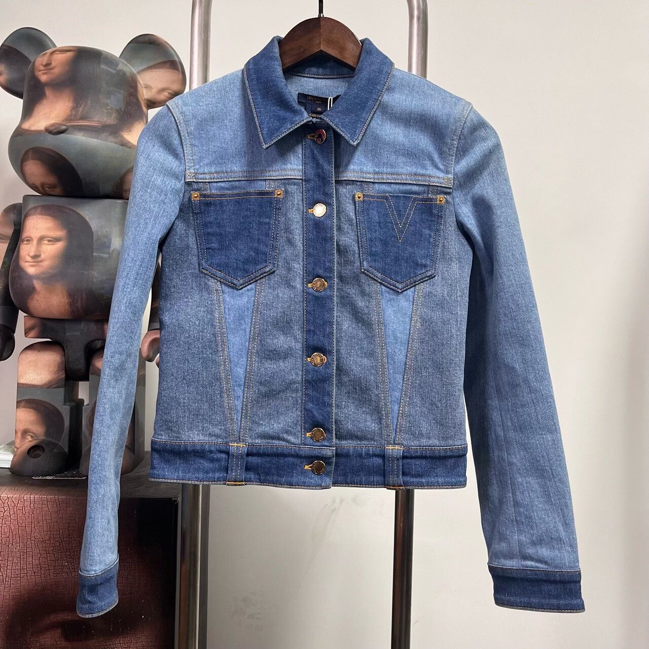 Louis Vuitton Louis Vuitton Denim Jacket S Women Size S / US 4 / IT 40 - 1 Thumbnail