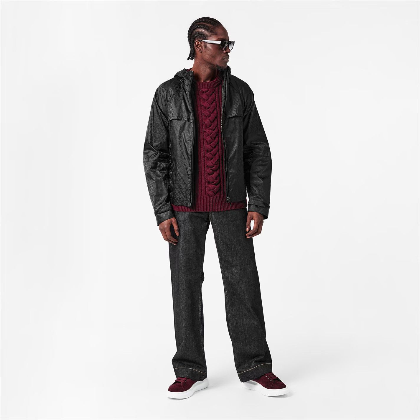 Alexander McQueen o1g2r1mq0326 Alex Kick Hood Rain Anorak Jacket in Black Size US S / EU 44-46 / 1 - 6 Thumbnail