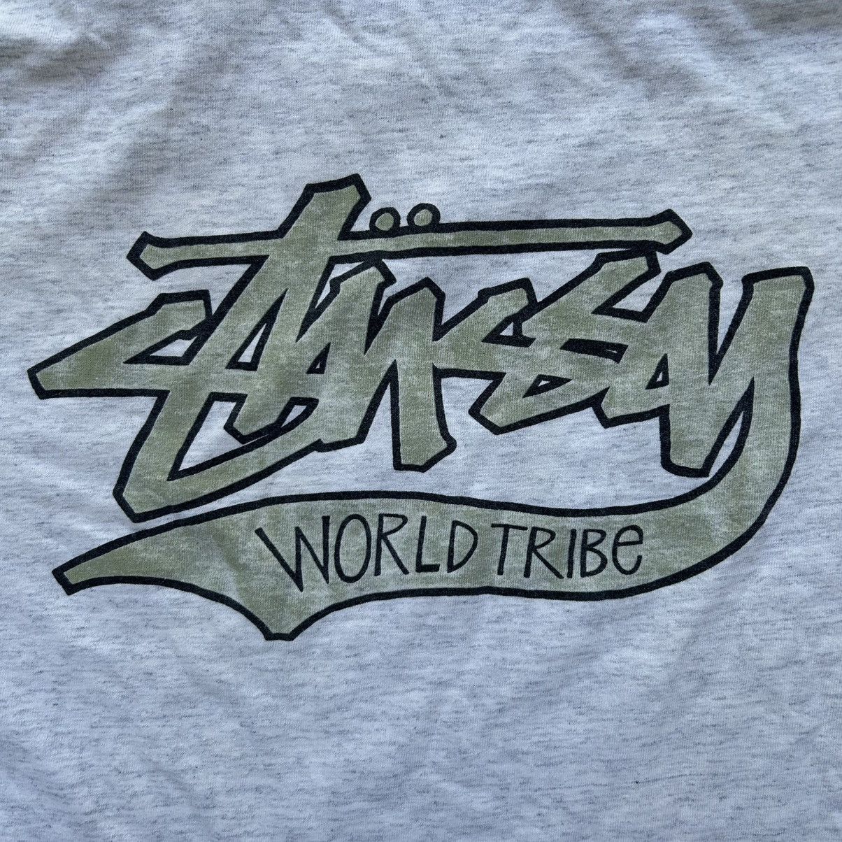 Stussy Vintage 90’s Stussy World Tribe Big League Shirt Size Large Size US L / EU 52-54 / 3 - 2 Thumbnail