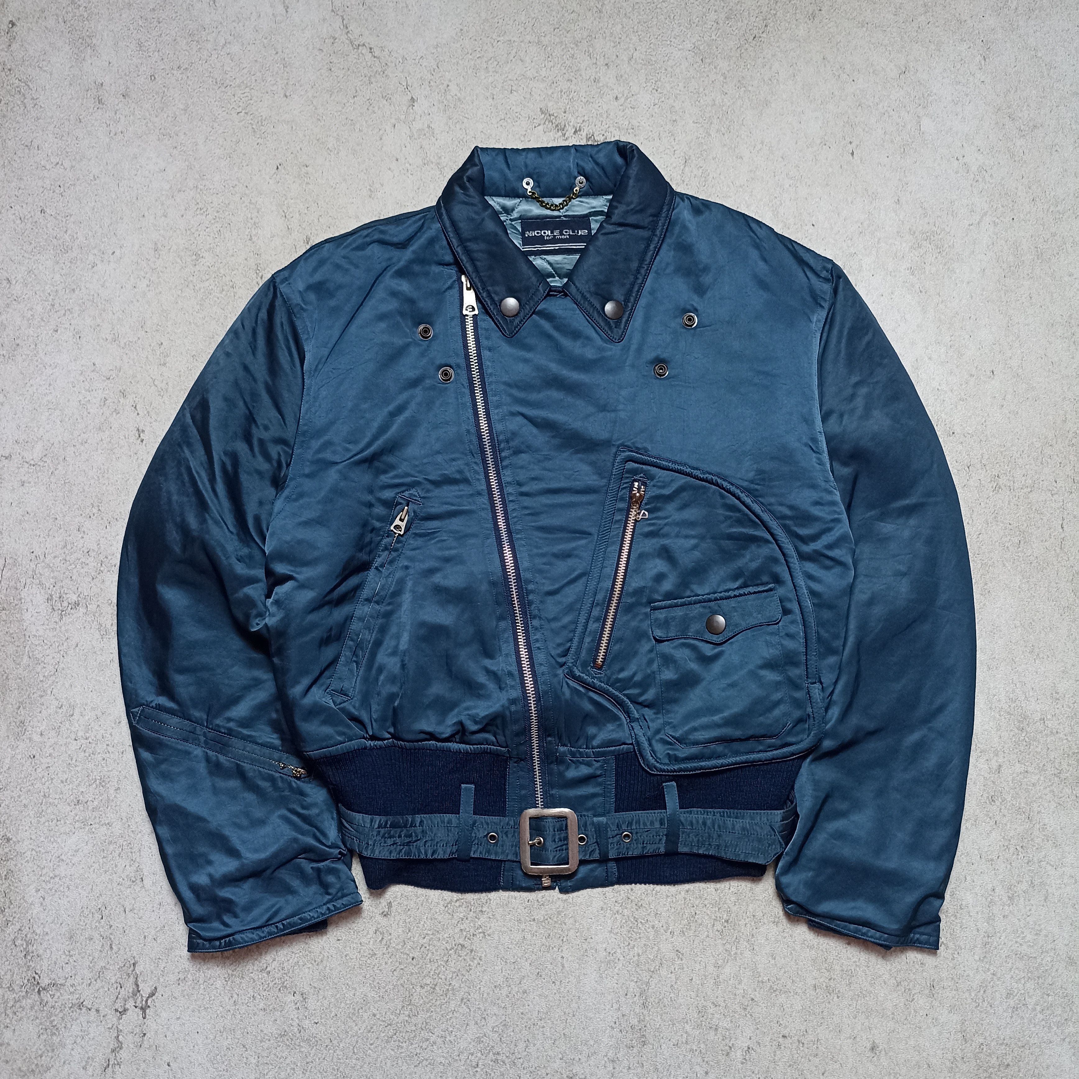 NICOLE CLUB FOR MEN riders jacket