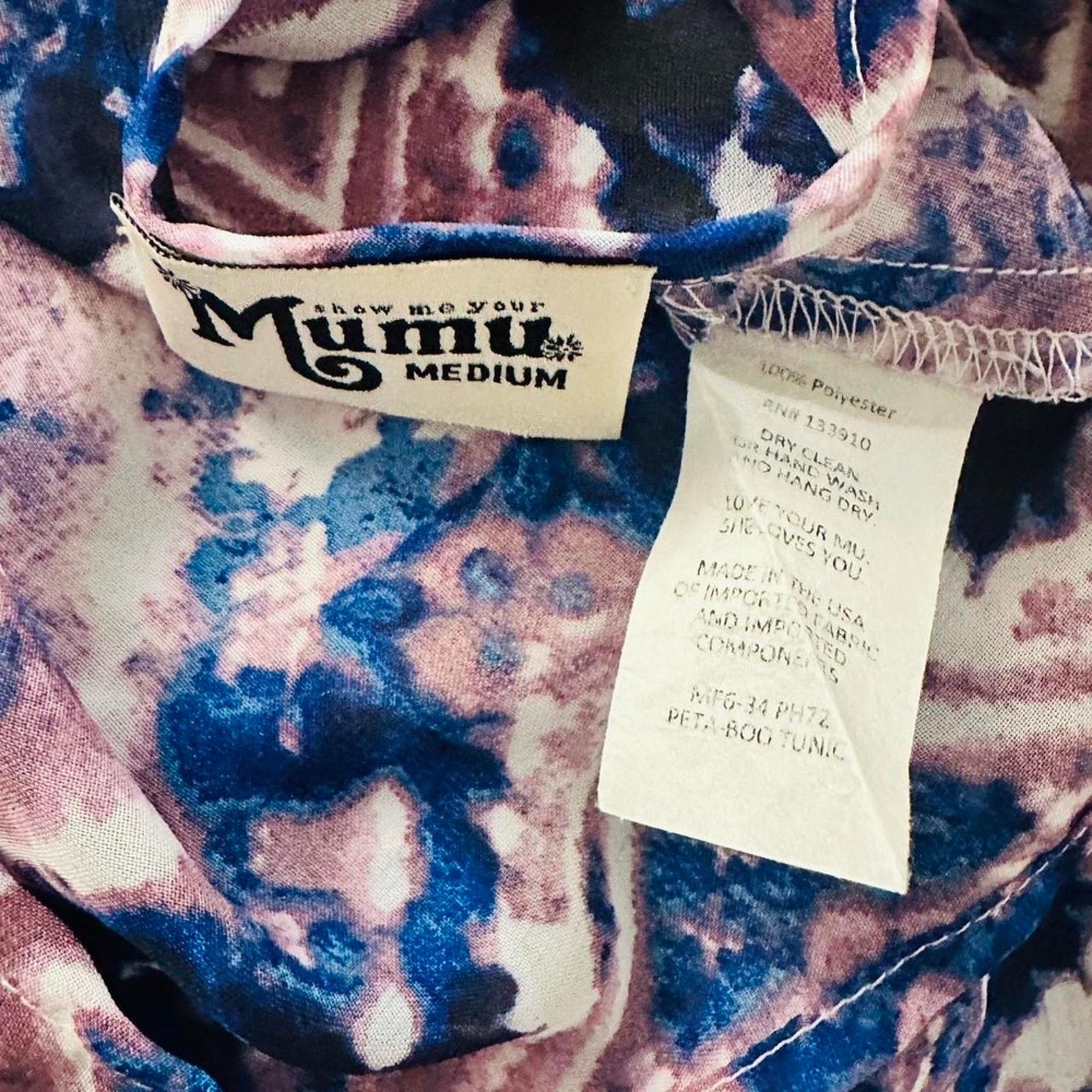 Show Me Your MuMu Show me your mumu Peta-Boo Tunic Sheer Flowy Bohemian top Size M / US 6-8 / IT 42-44 - 6 Thumbnail