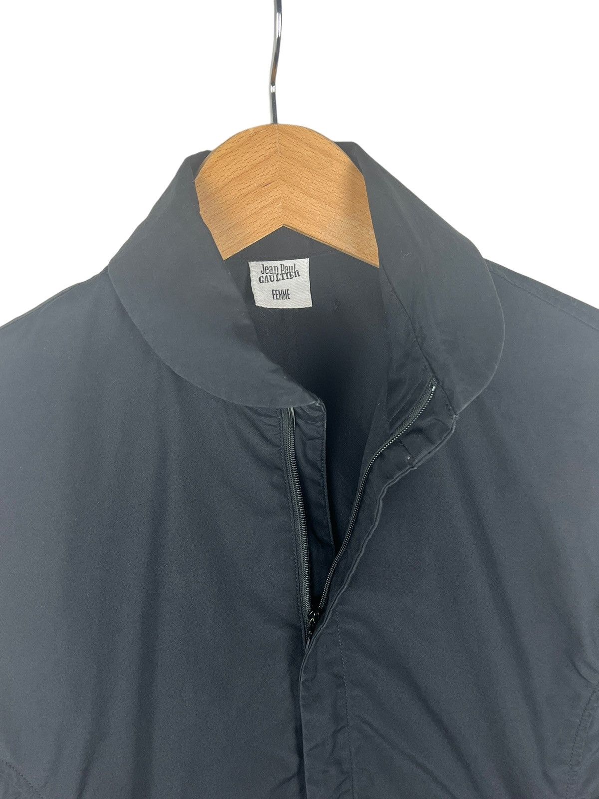 Jean Paul Gaultier Jean Paul Gaultier Femme Tech Zipper Shirt Size XS / US 0-2 / IT 36-38 - 7 Thumbnail