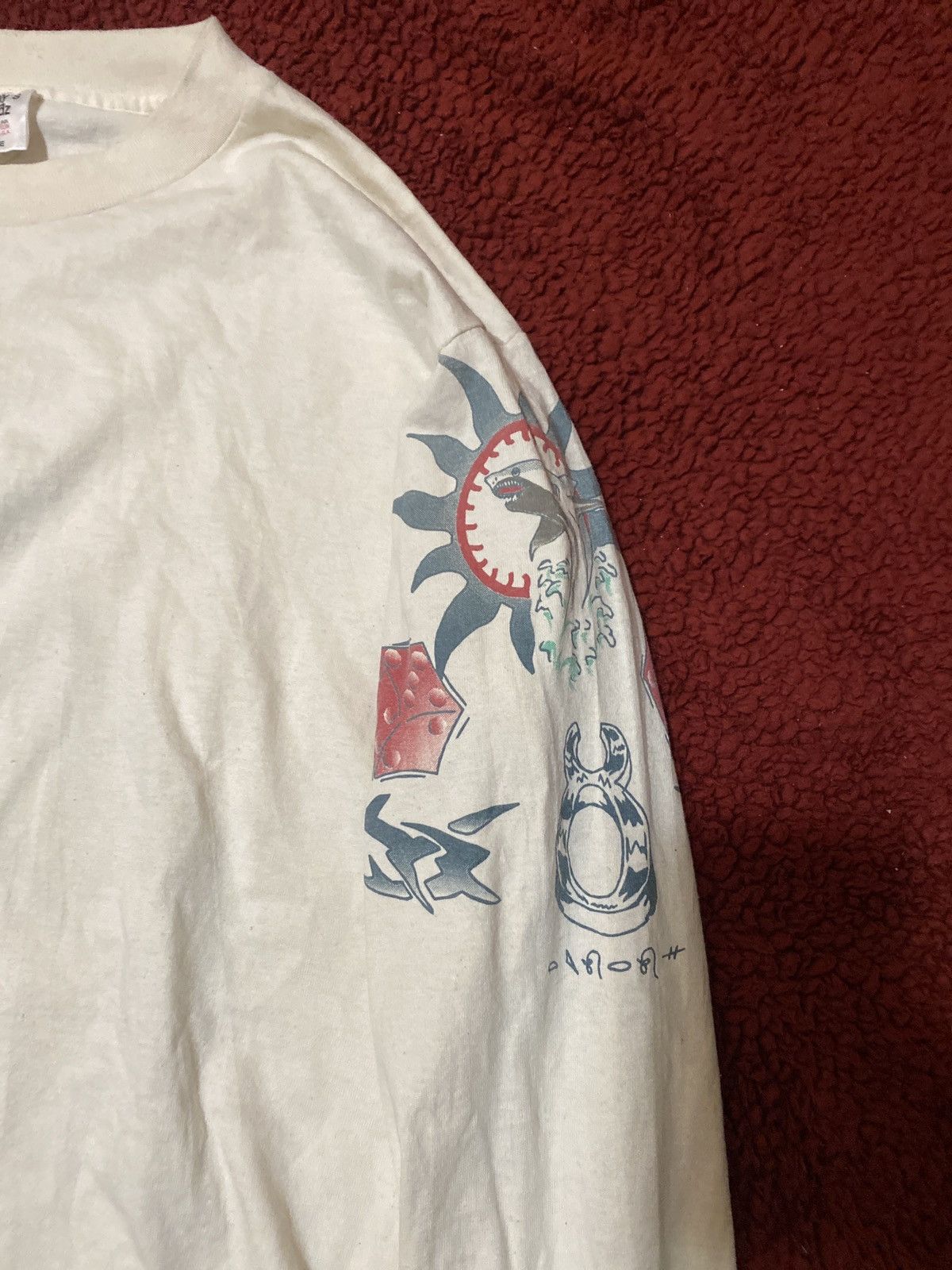 Japanese Brand × Vintage Vintage Rodman Tattoo Longsleeve Size US L / EU 52-54 / 3 - 3 Thumbnail