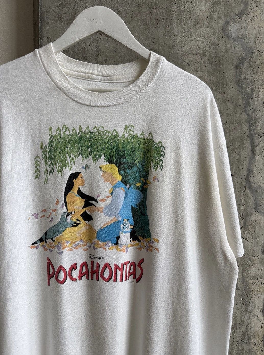 Vintage 90’s Single Stitch Pocahontas Vintage Tee Size US XL / EU 56 / 4 - 2 Thumbnail