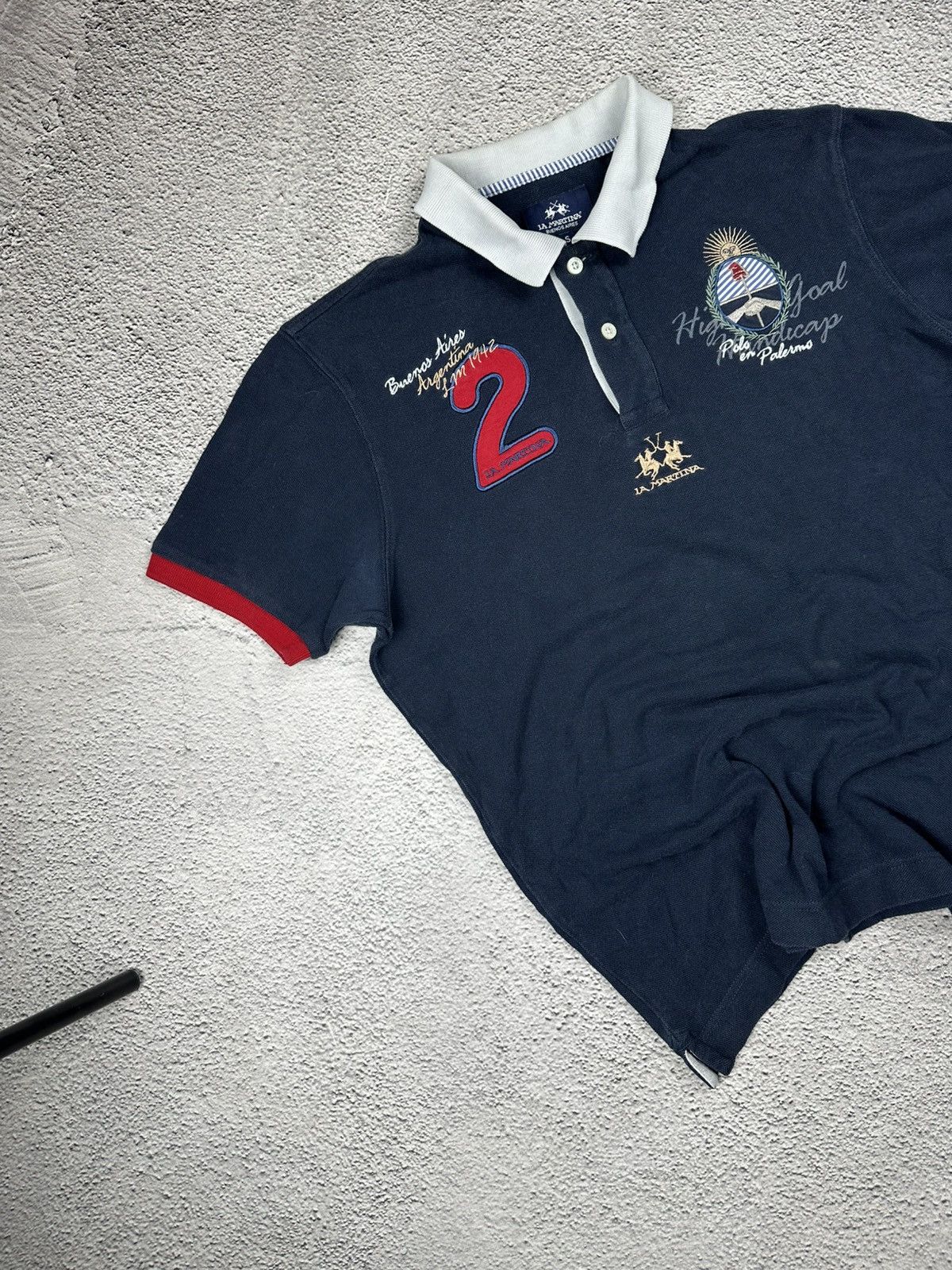 La Martina Vintage La Martina Polo Buenos Aires #2 Y2K Hype Old Money Size US S / EU 44-46 / 1 - 5 Thumbnail