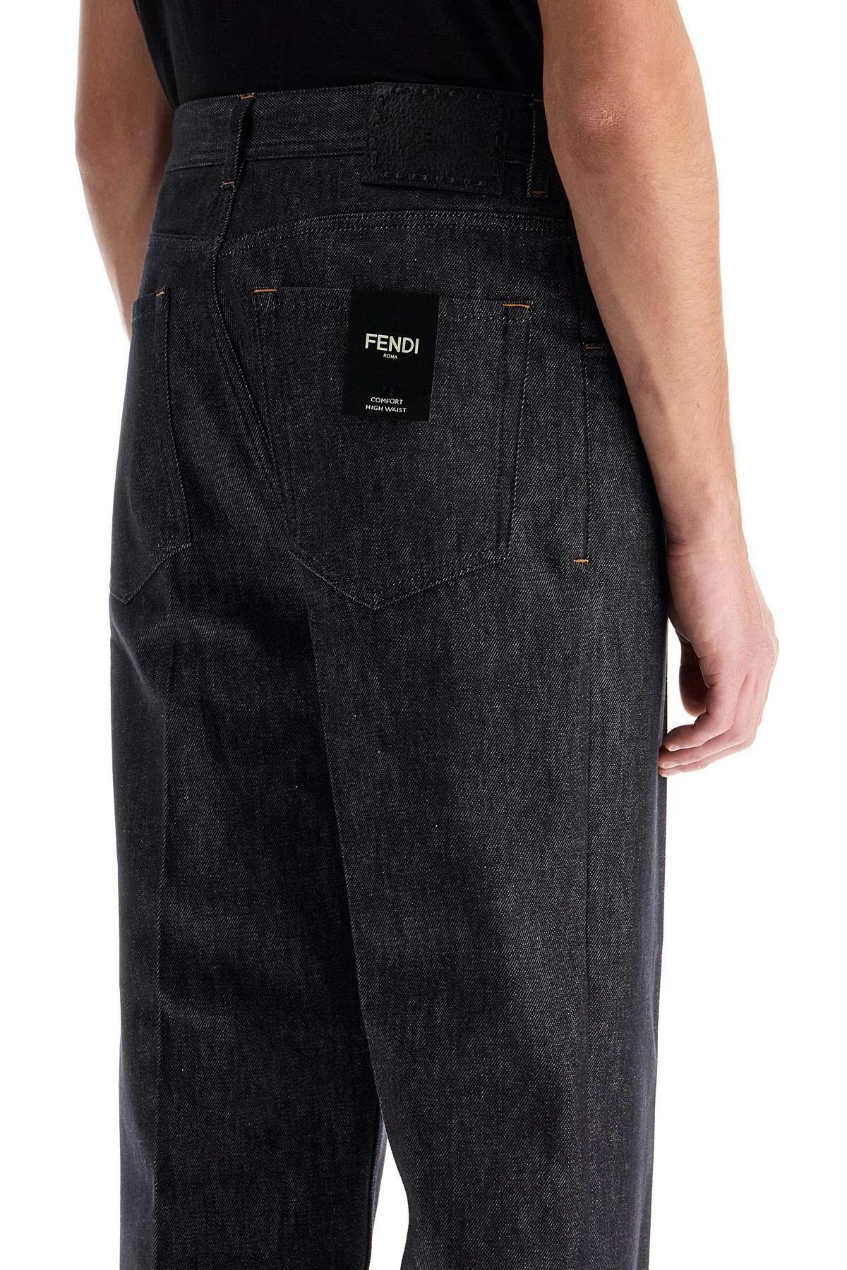 Fendi o1s1wg110226 Long Jeans in Black Size US 30 / EU 46 - 4 Thumbnail