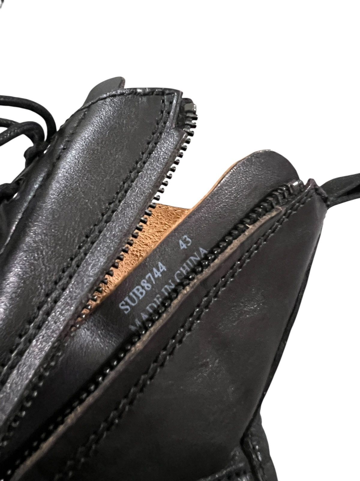 BUFFALO BOBS Buffalo Bobs Leather Combat Boots Size US 10 / EU 43 - 14 Thumbnail