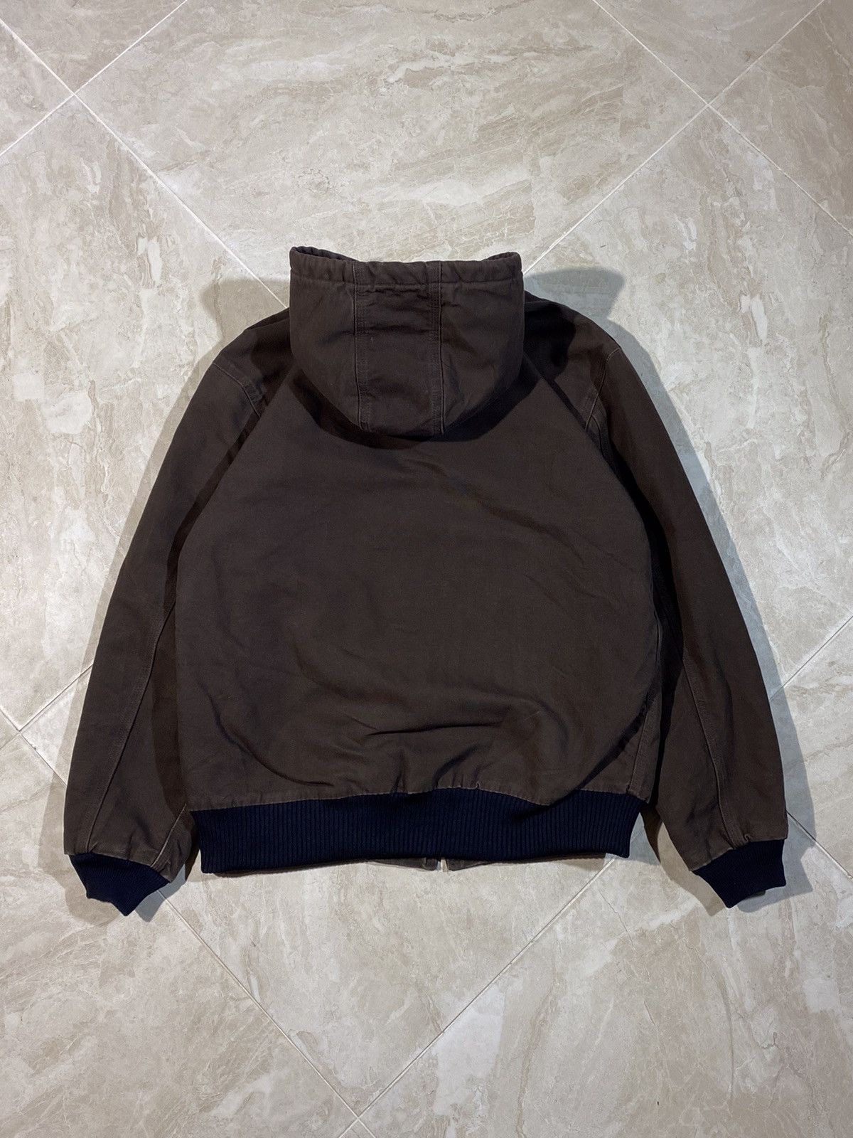 Carhartt Vintage 00s Carhartt Active work style hype brown jacket Size US XL / EU 56 / 4 - 2 Thumbnail