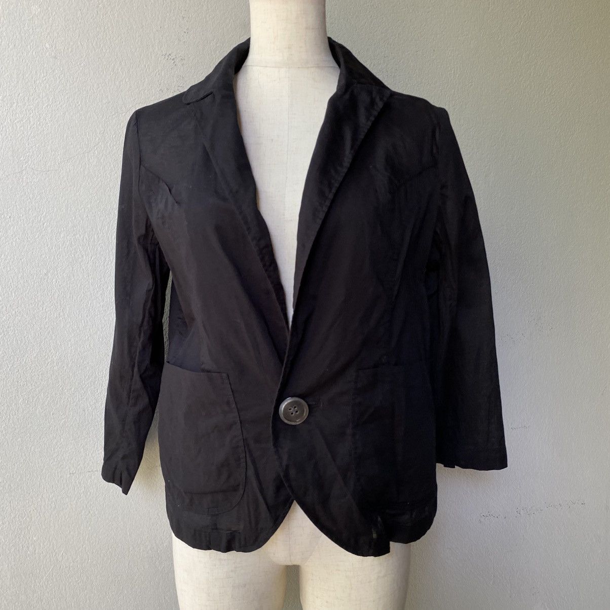 Sunao Kuwahara Sunao Kuwahara Soft Black Blazer Size M / US 6-8 / IT 42-44 - 5 Thumbnail