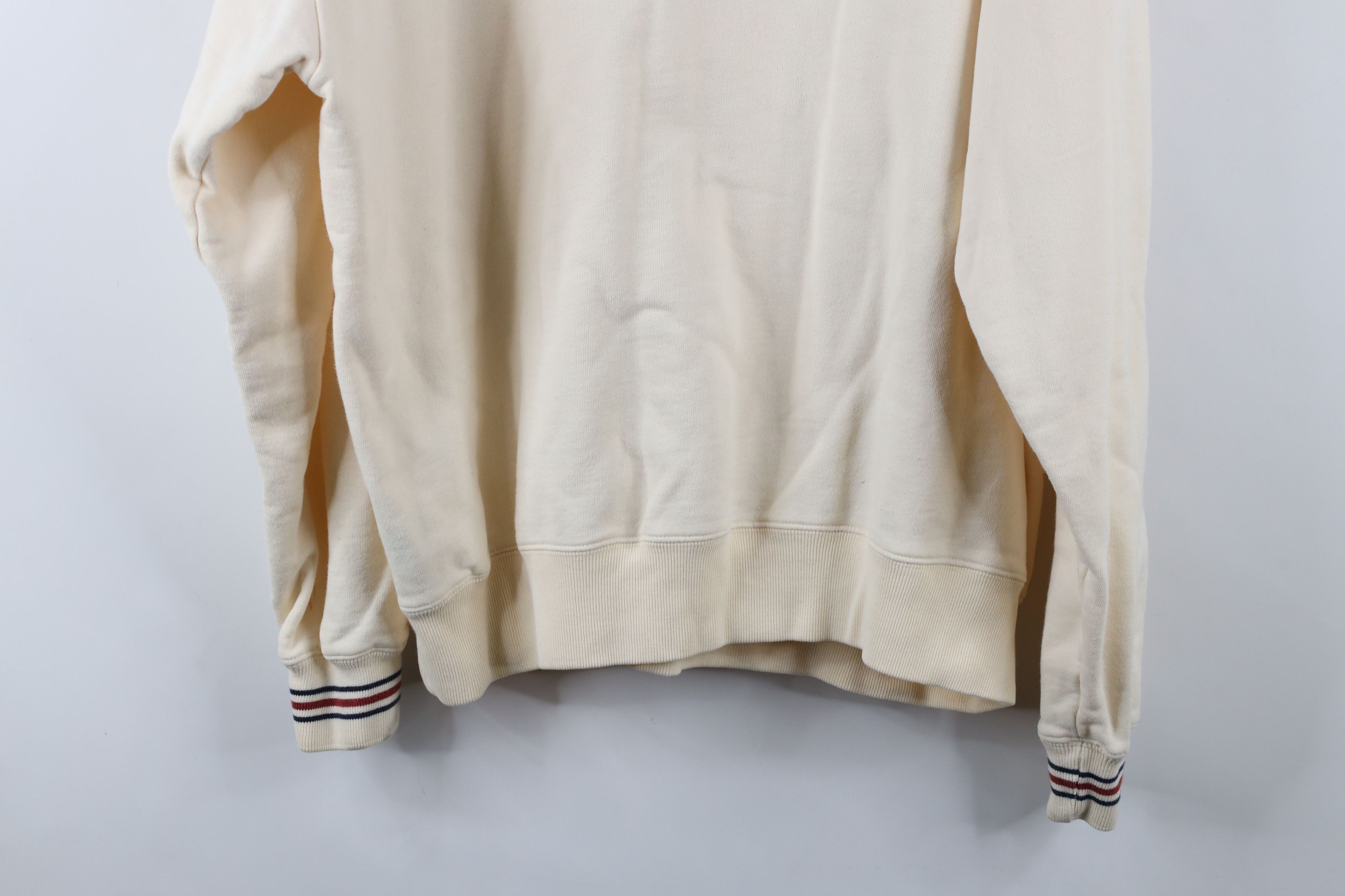 Nautica × Vintage Vintage 90s Nautica Spell French Terry Collared Sweatshirt Size US L / EU 52-54 / 3 - 14 Thumbnail