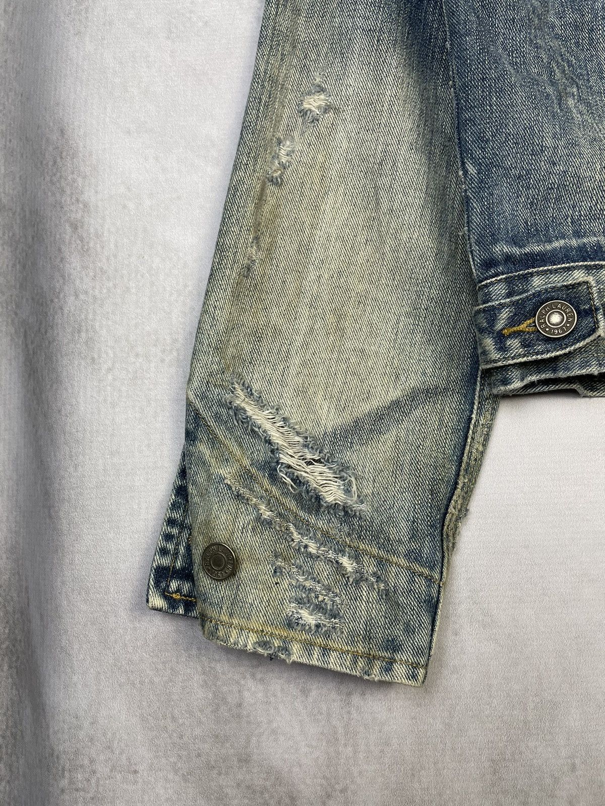Polo Ralph Lauren SS14 Polo Ralph Lauren Rustic Denim Ranch Jacket Size US XS / EU 42 / 0 - 14 Thumbnail