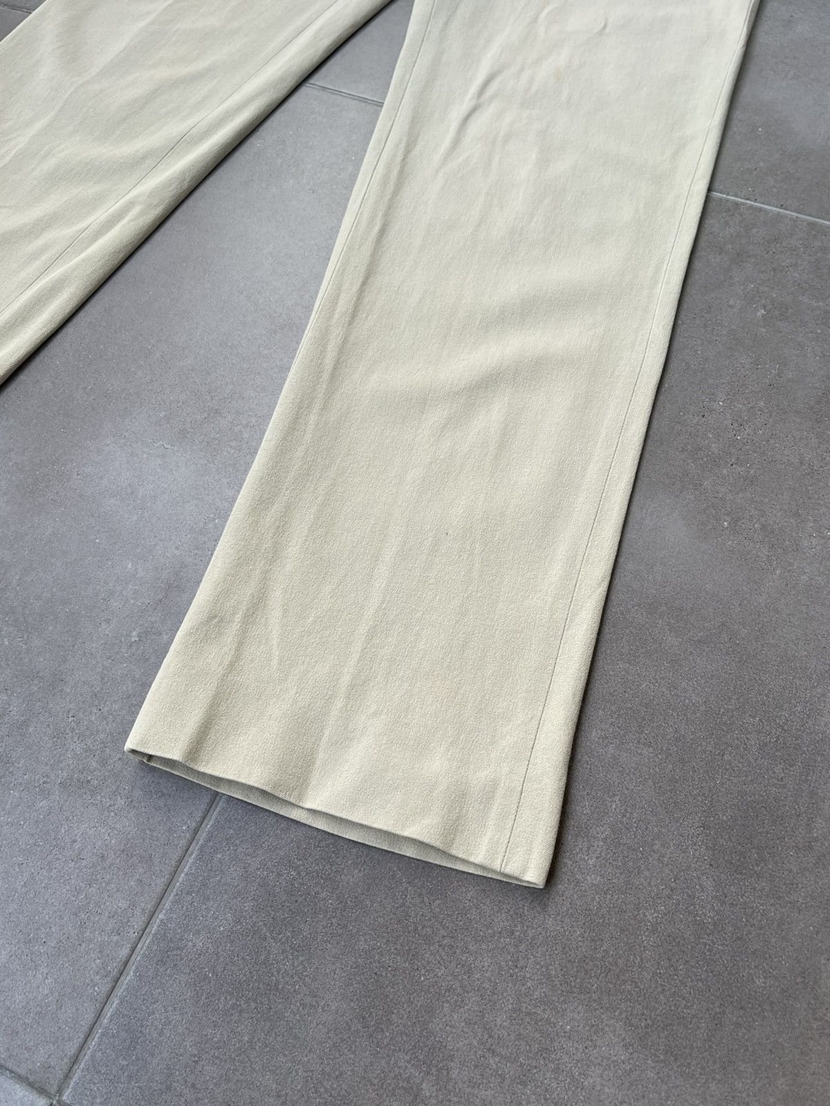 Prada Archive Prada High Rise Cream Casual Pants Size US 30 / EU 46 - 11 Thumbnail