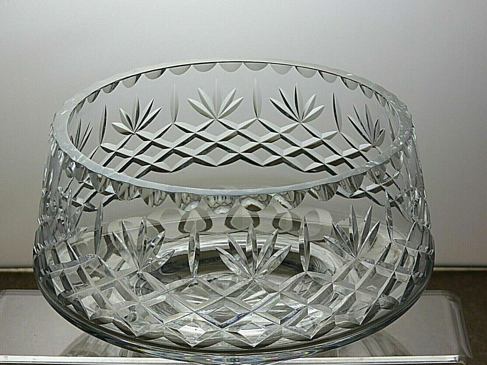 Other Thomas Webb Crystal Warwick Cut Fruit Salad Serving Bowl Size ONE SIZE - 4 Thumbnail