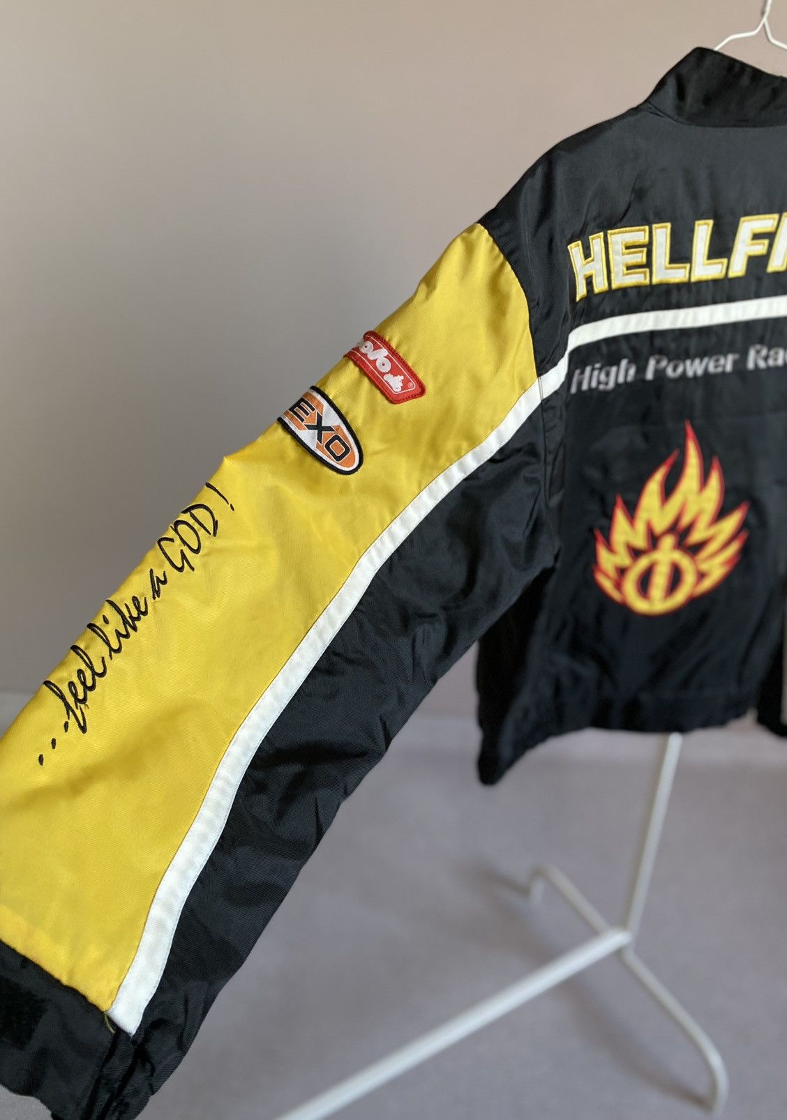 Vintage Vintage HELLFIRE Hell Fire High Power Racing Jacket Coat Size US M / EU 48-50 / 2 - 9 Thumbnail