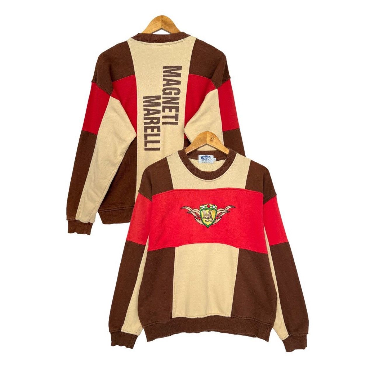 Ferrari Vintage 80s Ferrari Magnetti Marelli Sweatshirt Small Size US S / EU 44-46 / 1 - 1 Thumbnail