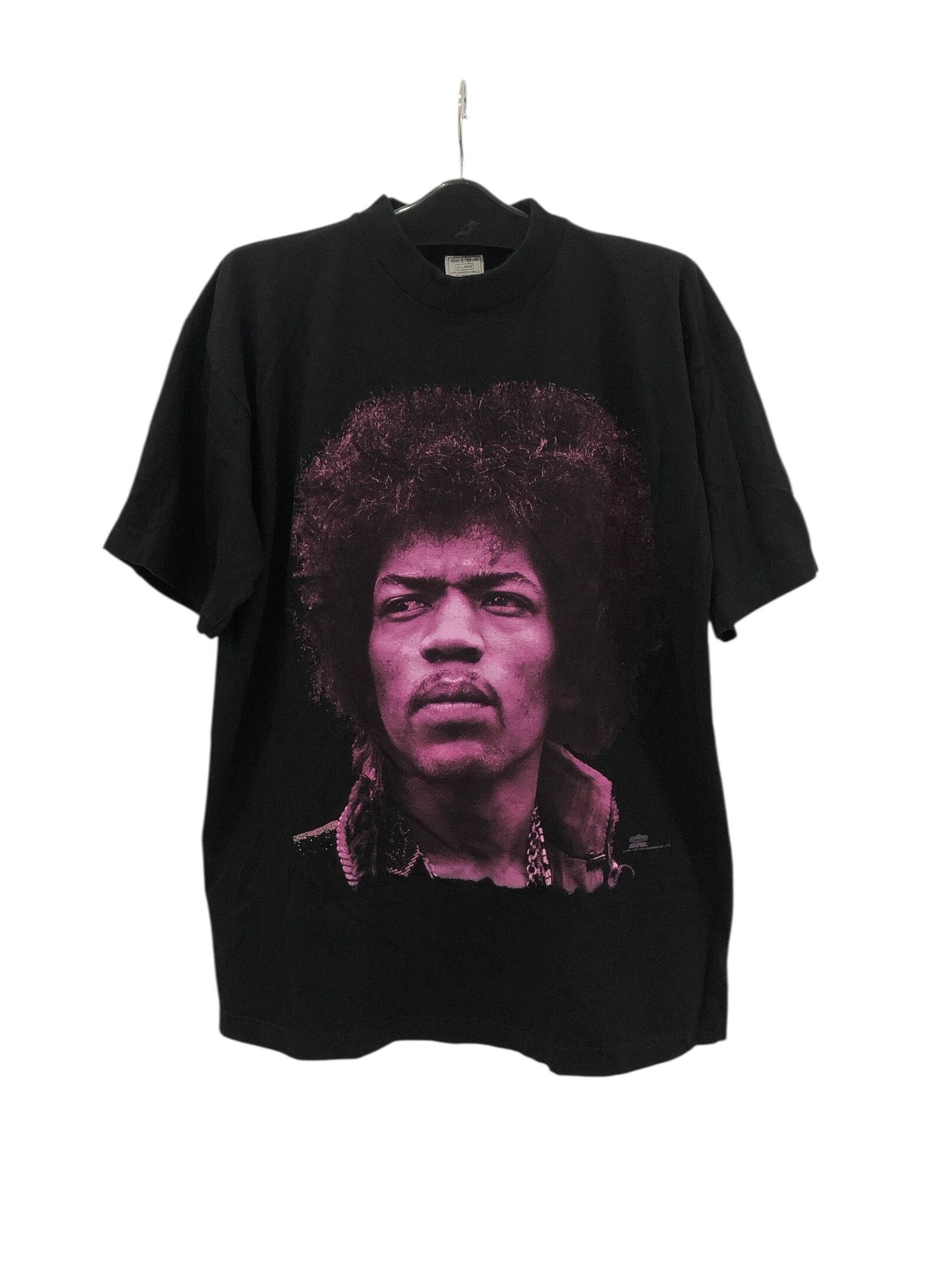 Jimi Hendrix Vintage Jimi Hendrix Foundation T-Shirt Black (XL) Size US XL / EU 56 / 4 - 1 Thumbnail