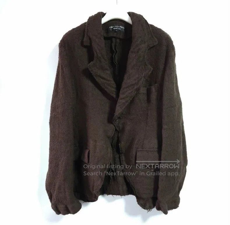 Comme des Garcons Comme des Garcons 2004AW Boiled Wool Coat. Size US L / EU 52-54 / 3 - 1 Thumbnail