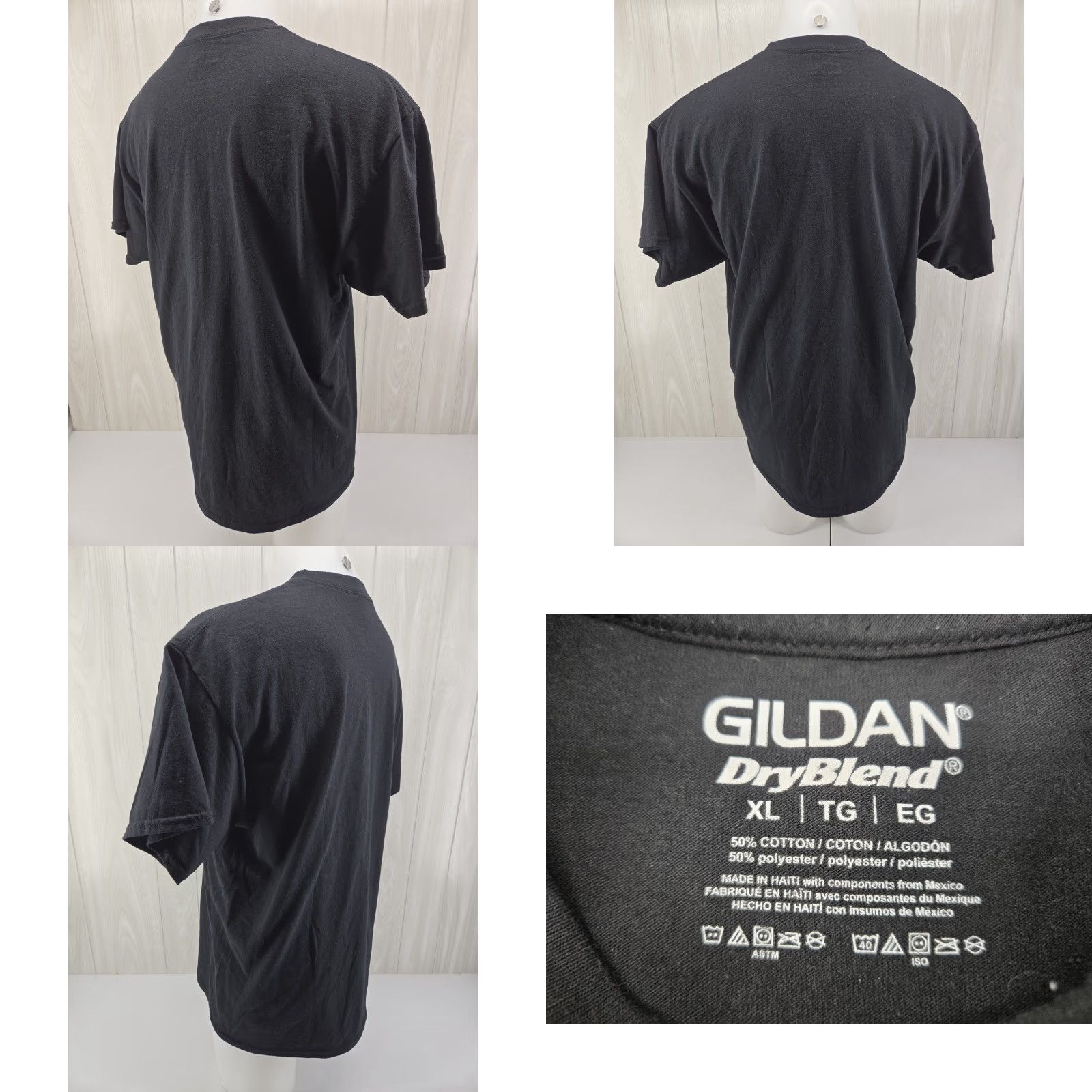 Gildan Vedder Gun Firearm Holsters Black Logo XL T-Shirt Size US XL / EU 56 / 4 - 8 Thumbnail