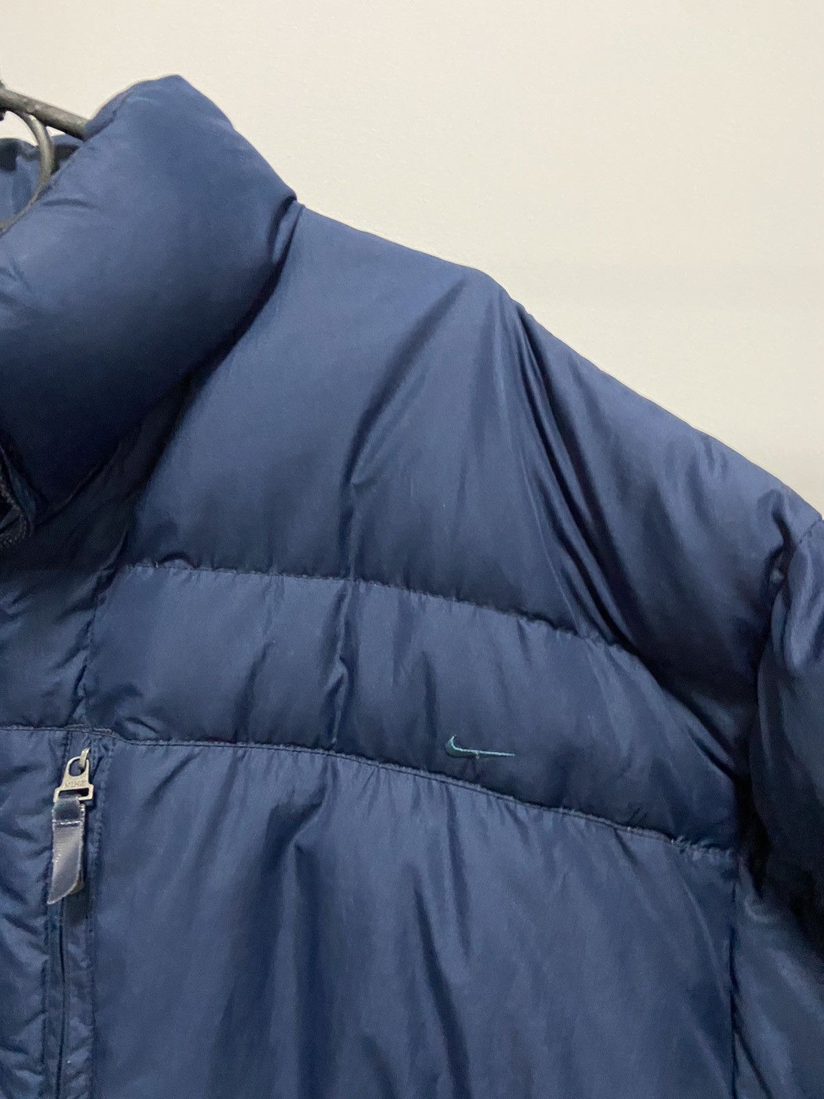 Nike × Vintage Nike Puffer Jacket small Logo Vintage Swoosh Size US XL / EU 56 / 4 - 3 Thumbnail