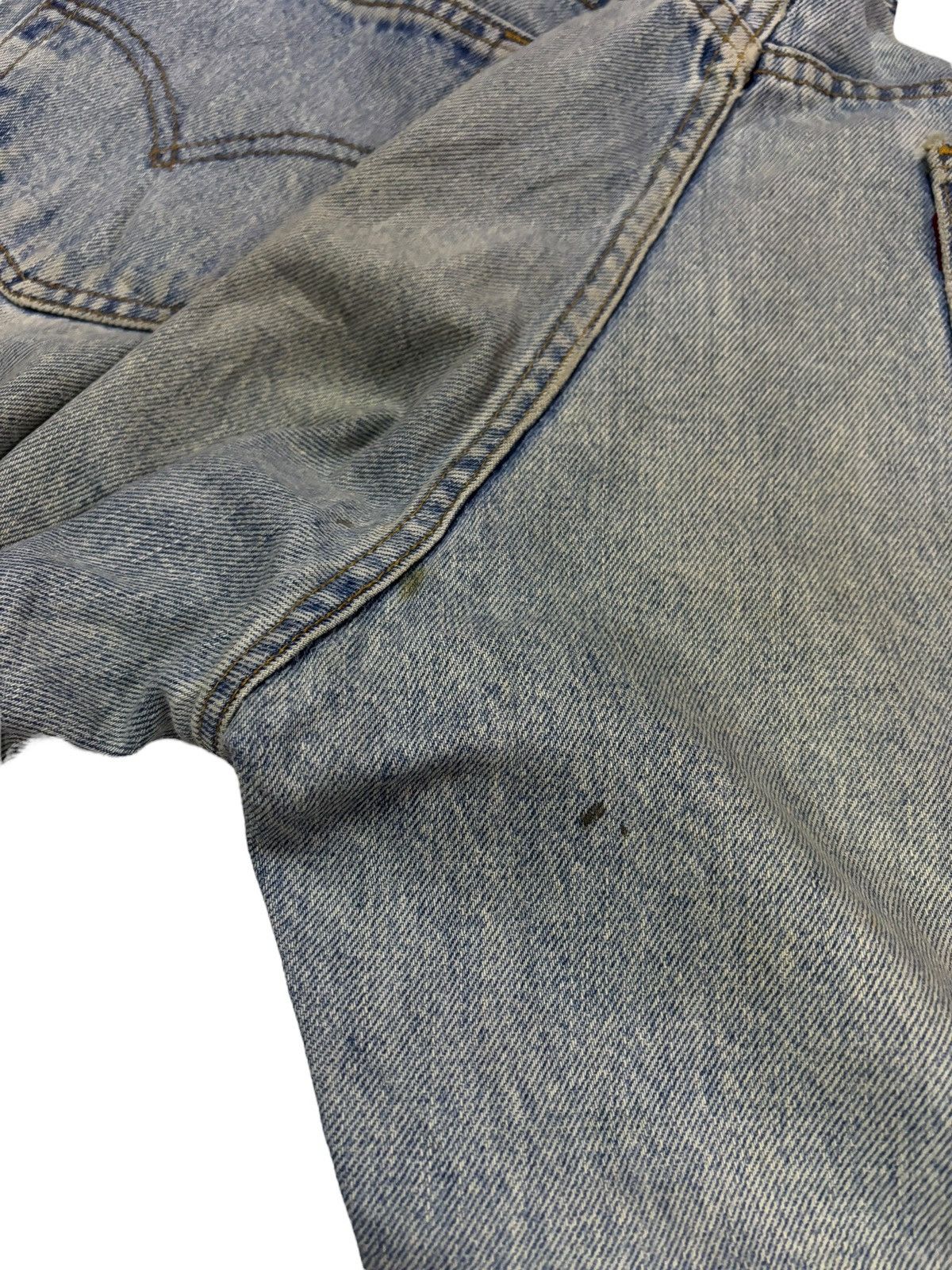 Levi's Vtg Levi’s 90s 505 Custom Grunge Destroyed Jeans Size US 34 / EU 50 - 6 Thumbnail