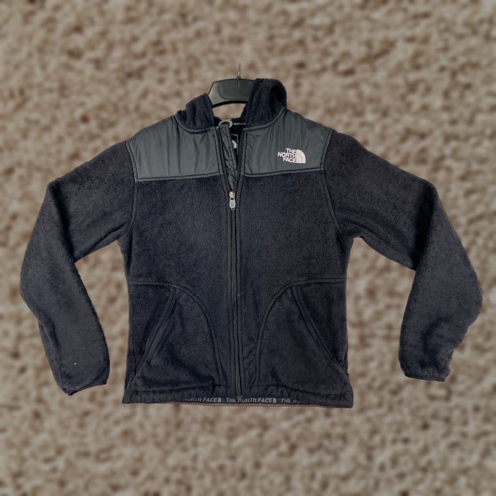 The North Face The North Face Jacket Womens Small Black Zip Hooded Fleece Cozy Casual Size S / US 4 / IT 40 - 1 Thumbnail