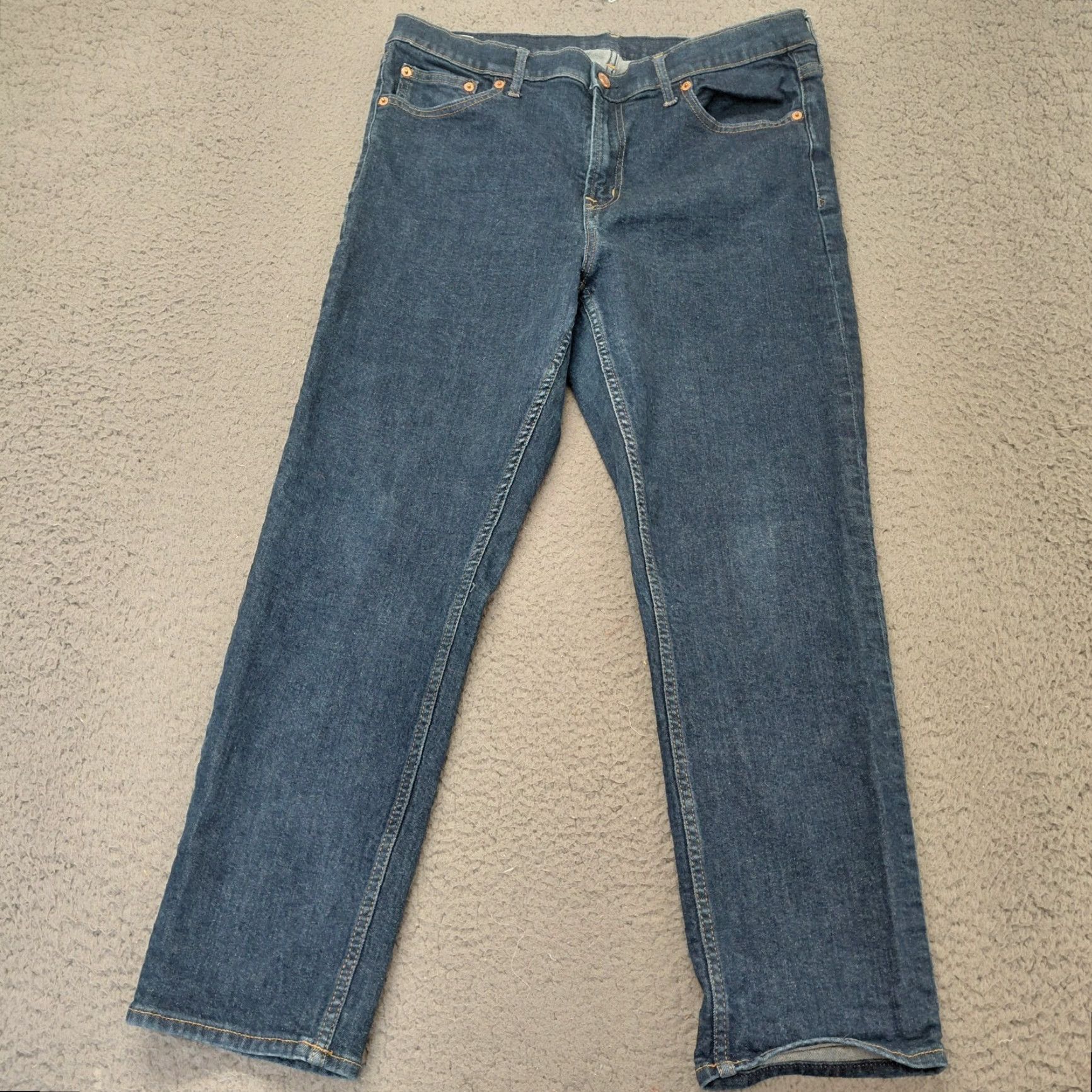 Gap Gap Jeans Women’s 33/16R Blue Denim Stretch Slim Rise Cropped 5-Pocket Denim Jeans Slim Fit Vintage Style 1969 Gap 1969 Womens Size 16R Blue Size 38" / US 16 / IT 52 - 2 Thumbnail