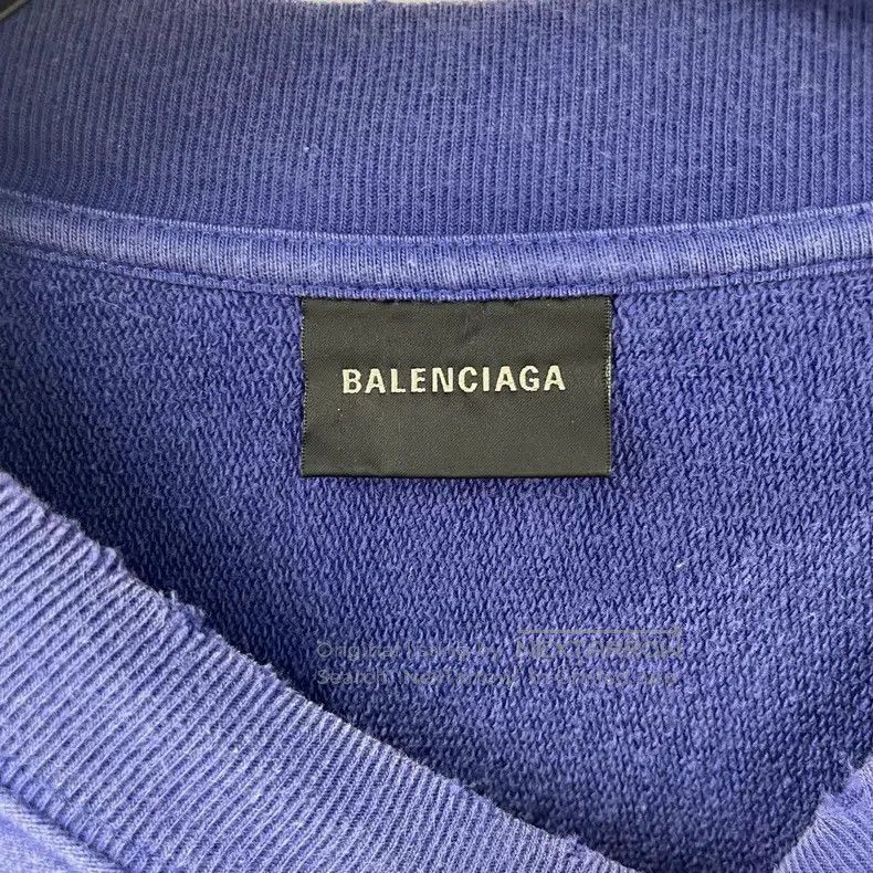 Balenciaga Balenciaga Wave Logo Printed Sweatshirt Size US M / EU 48-50 / 2 - 3 Thumbnail