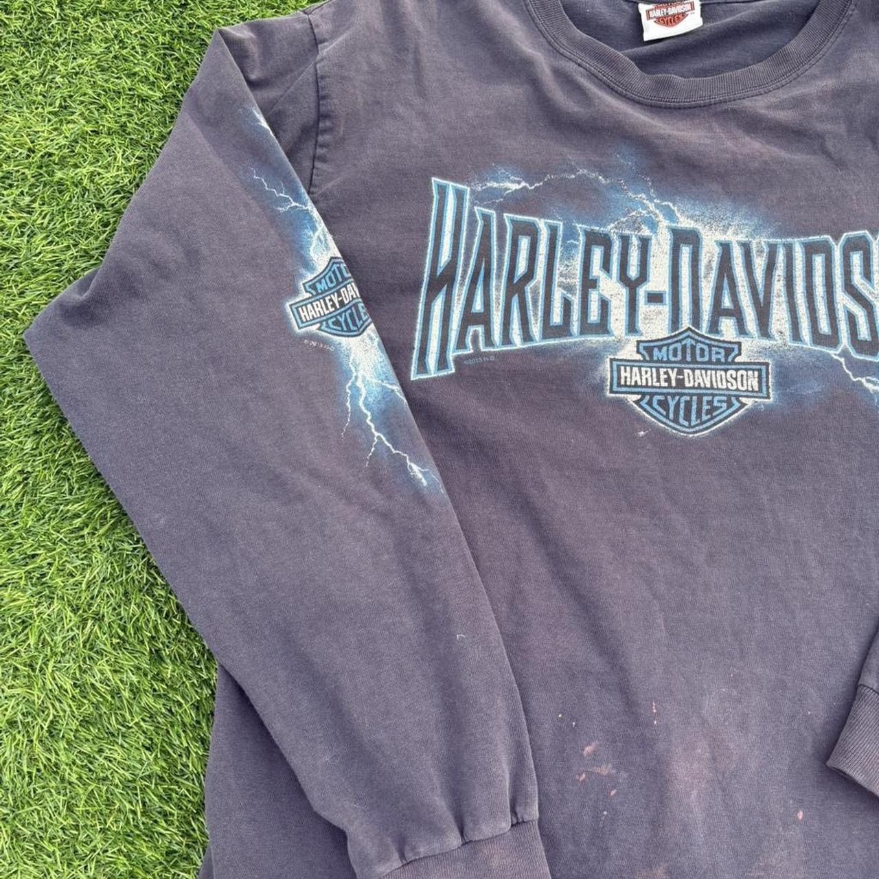 Harley Davidson Harley Davidson Lightning long sleeve size large faded out Size US L / EU 52-54 / 3 - 2 Thumbnail