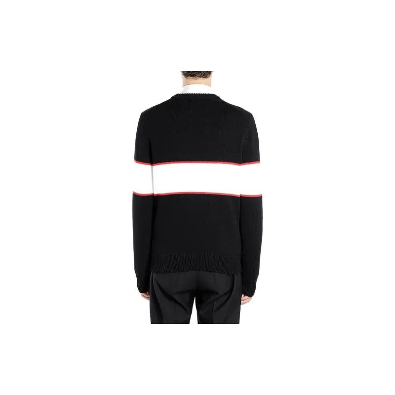 Givenchy o1srvl11e1224 Logo Crewneck Sweatshirt in Black Size US XL / EU 56 / 4 - 3 Thumbnail
