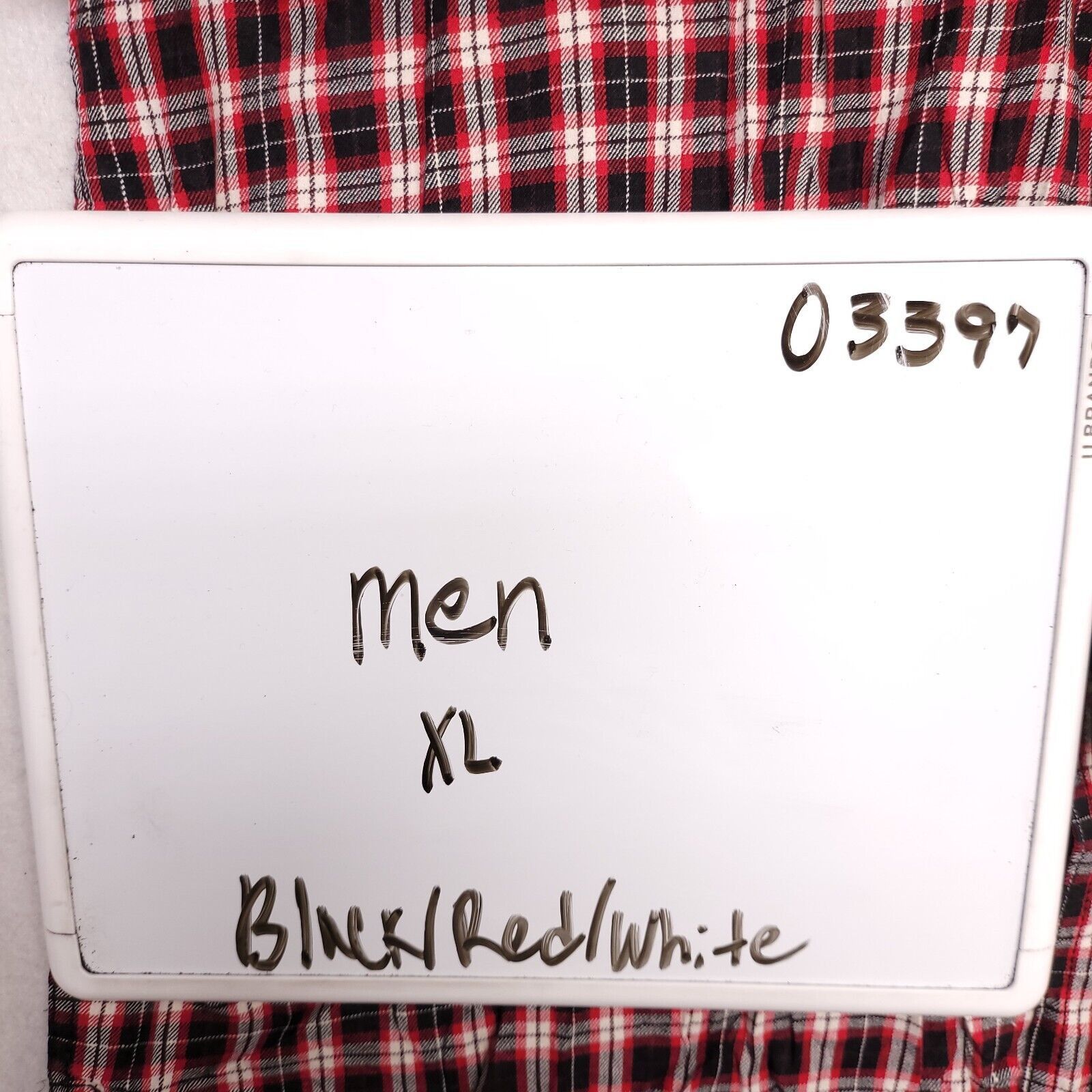 Faded Glory Faded Glory Tartan Flannel Shirt Men Size XL Red Black White Size US XL / EU 56 / 4 - 7 Thumbnail