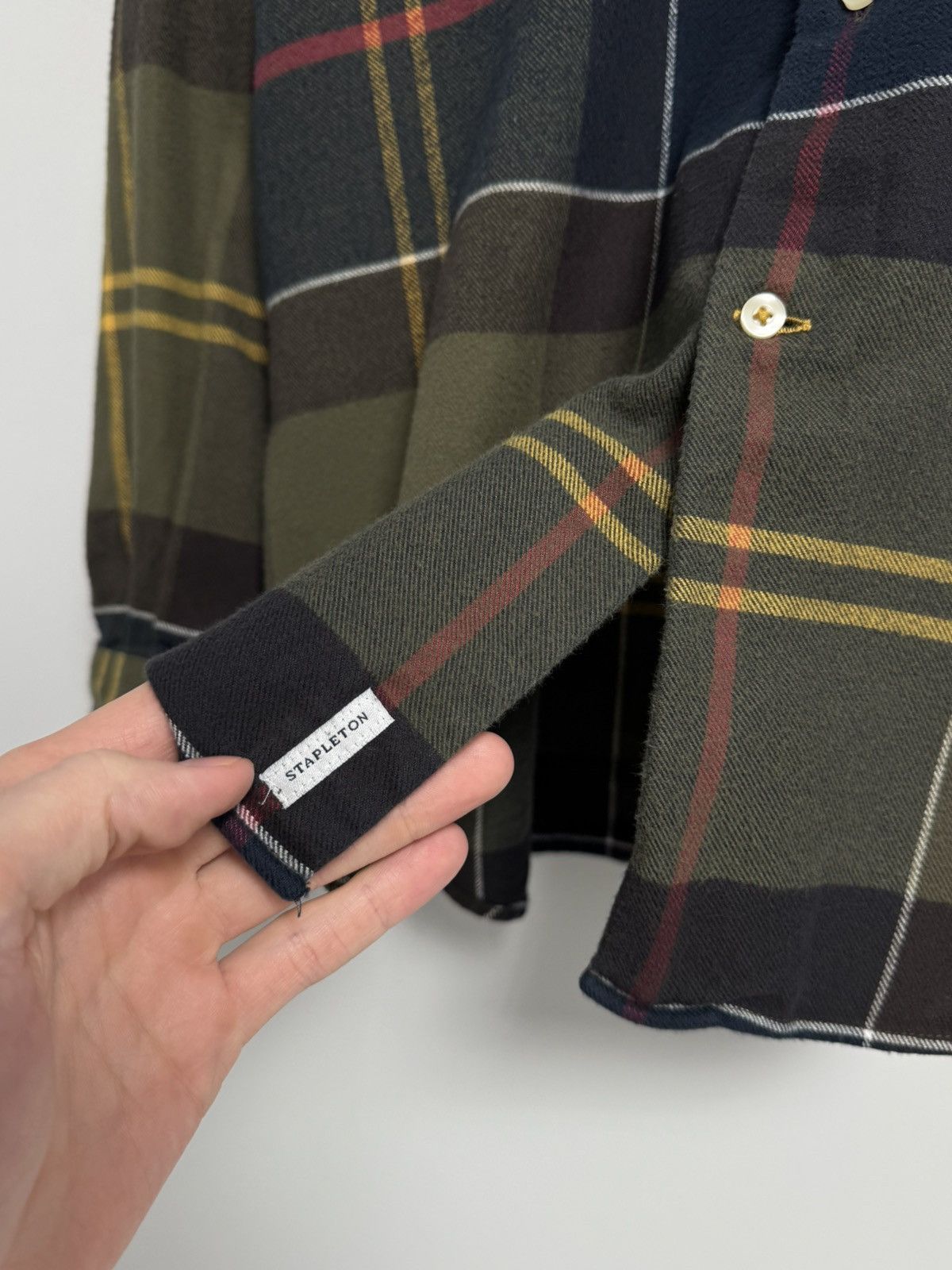 Barbour Barbour Button Up T-Shirt Vintage 90’s Size US L / EU 52-54 / 3 - 10 Thumbnail