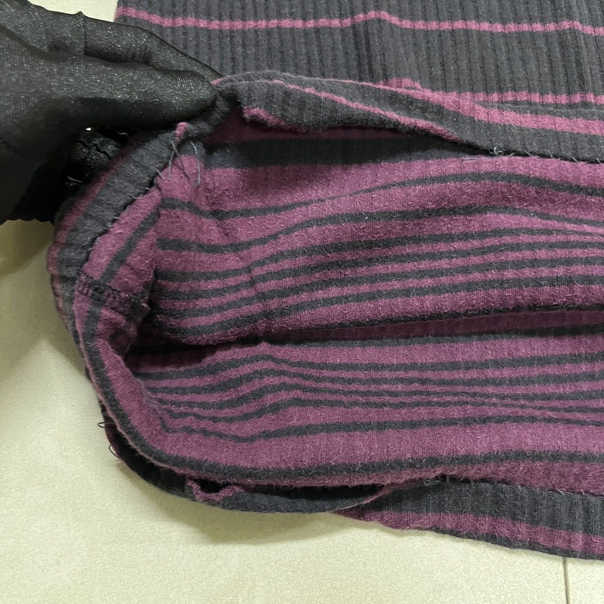 Sonia Rykiel Vintage Rare Sonia Rykiel Ribbed T Shirt Size S / US 4 / IT 40 - 8 Thumbnail