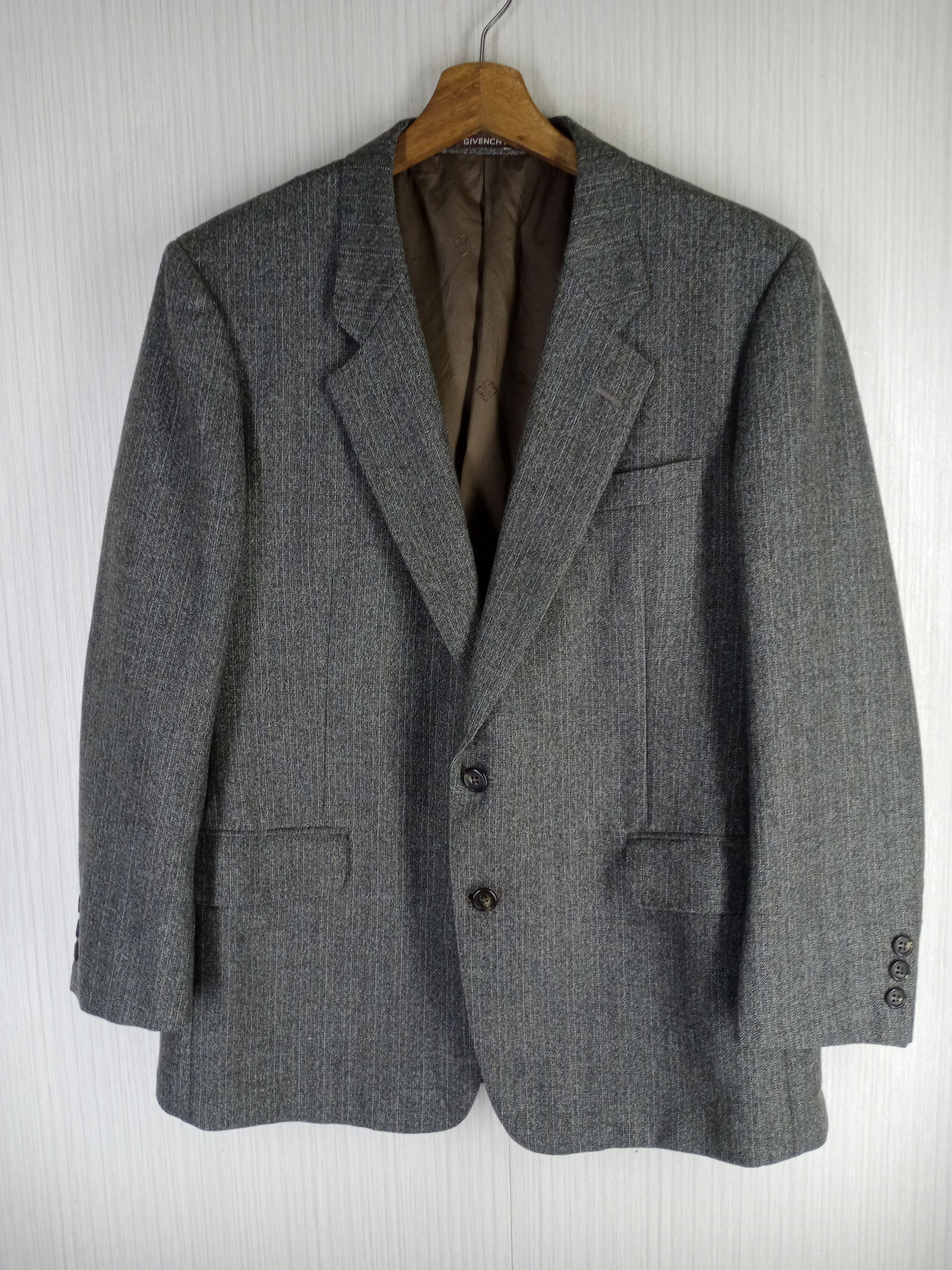 Givenchy Rare Vintage Givenchy Paris Suit Blazer Coat Jacket Size US M / EU 48-50 / 2 - 1 Thumbnail