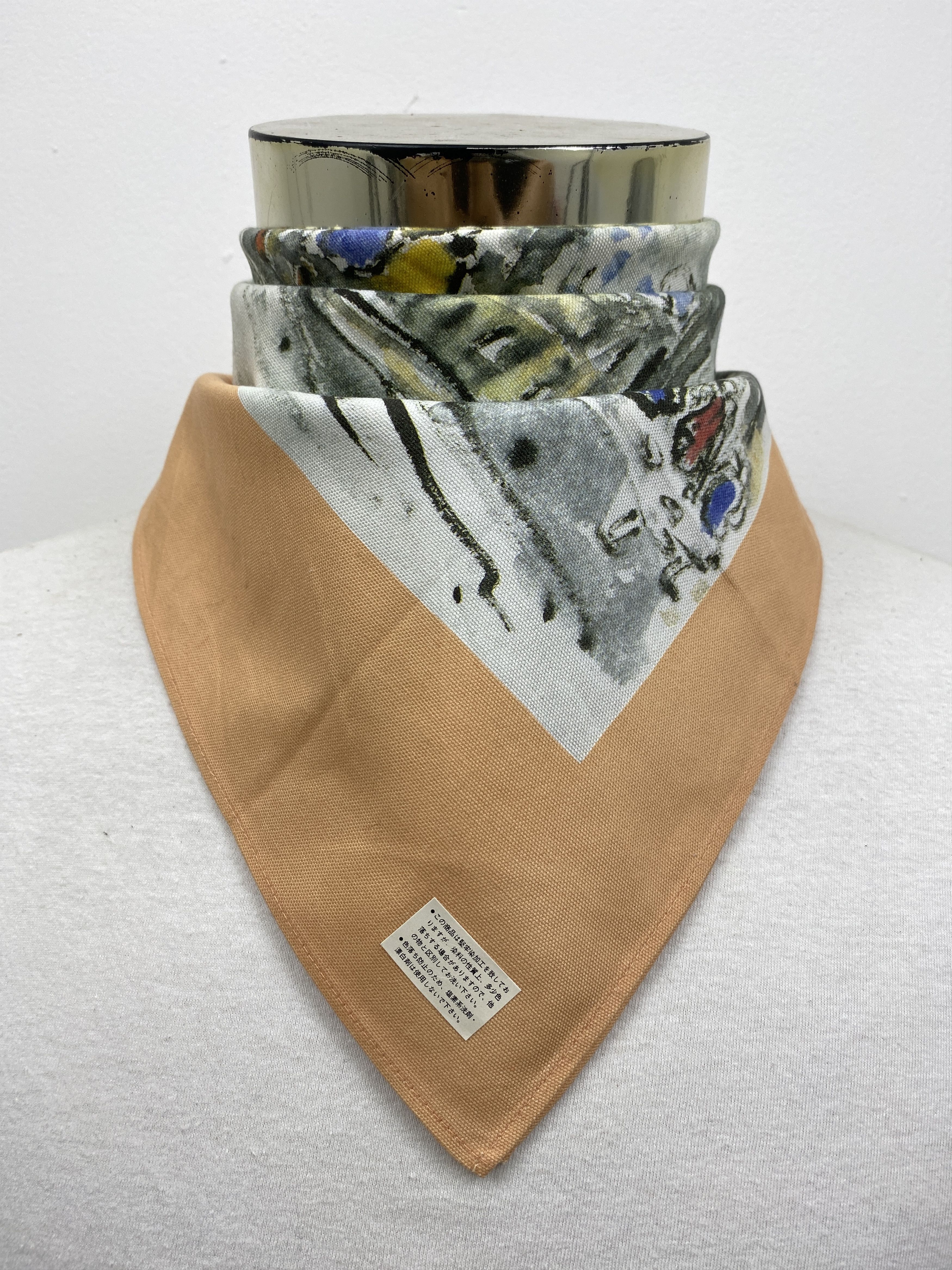 Japanese Brand Art Japanese Brand Handkerchief / Neckerchief HKC0244 Size ONE SIZE - 3 Thumbnail