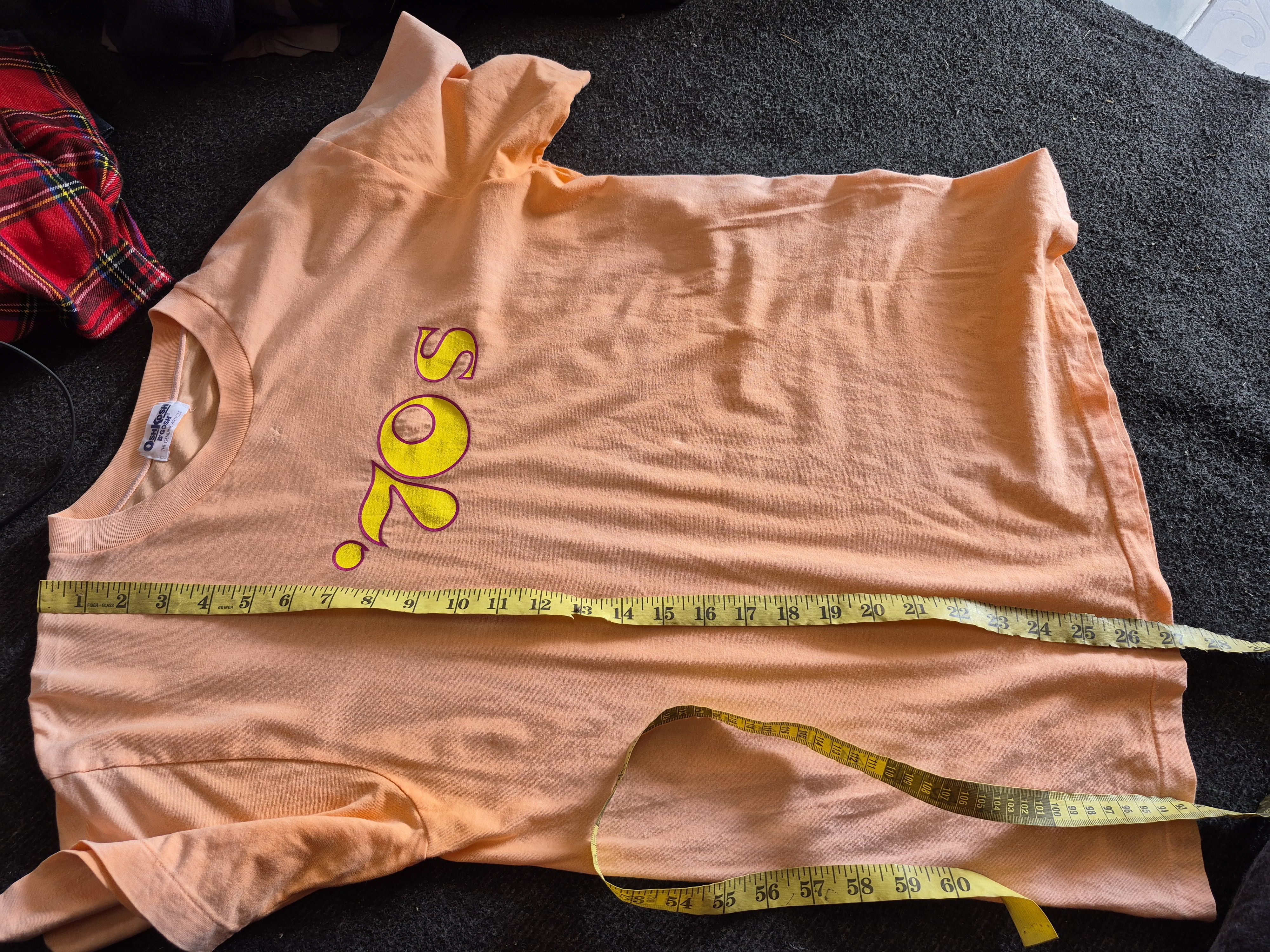 Oshkosh Rare! Vintage Oshkosh 70s Sunfaded Tee Size US M / EU 48-50 / 2 - 10 Thumbnail