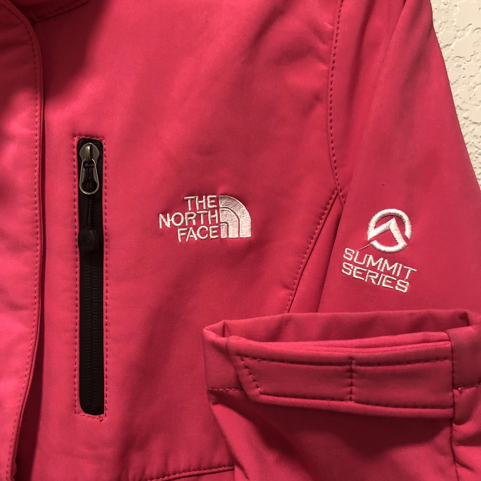 The North Face North Face Summit Series Pink Softshell Jacket Med (No Hood) Size ONE SIZE - 7 Thumbnail