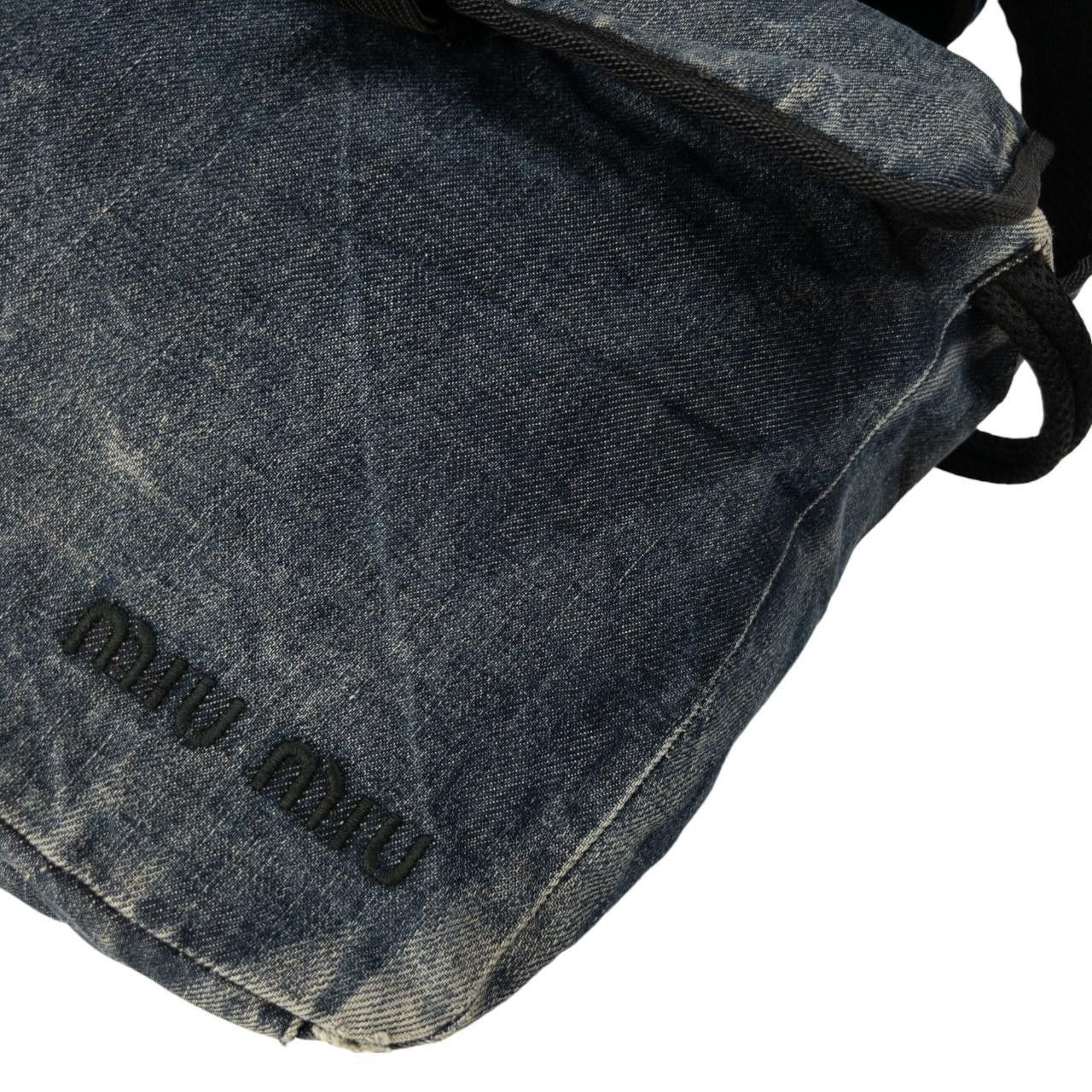 Miu Miu Vintage Miu Miu Denim Crossbody Bag Size ONE SIZE - 6 Thumbnail