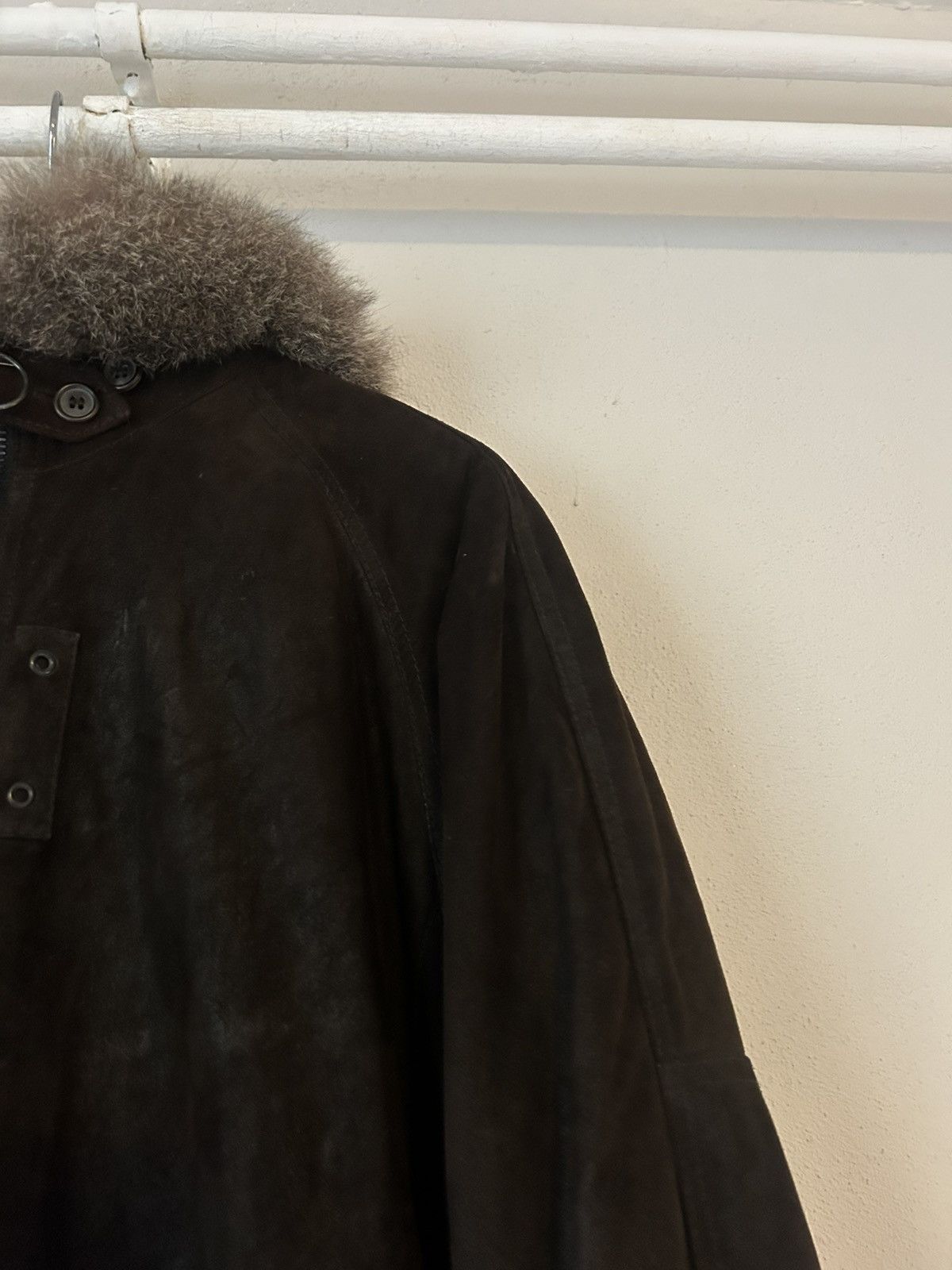 Prada Prada Shearling and Suede Aviator Jacket Size US M / EU 48-50 / 2 - 5 Thumbnail